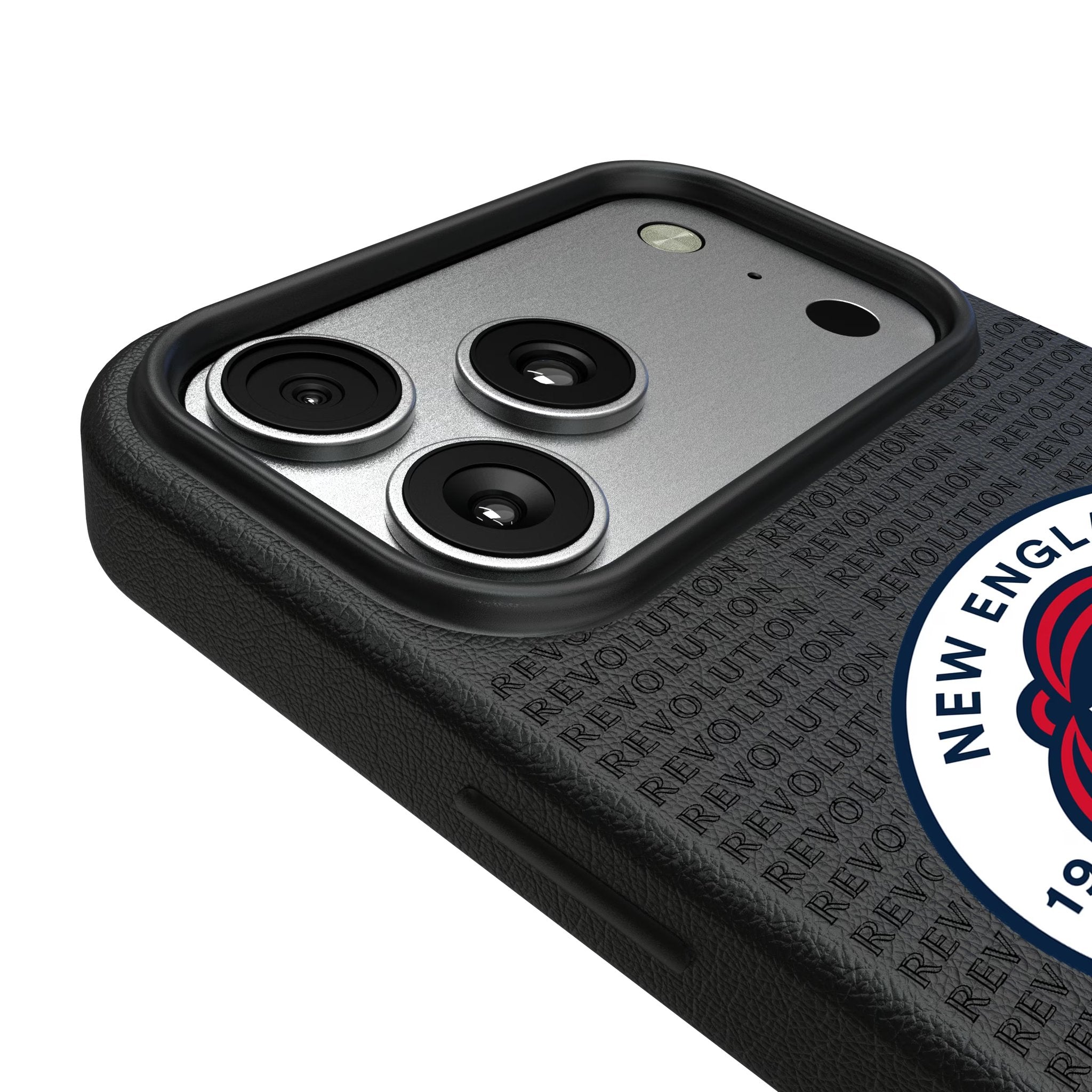New England Revolution Text Backdrop MagSafe Compatible Phone Case for Apple iPhone 17 Series 6