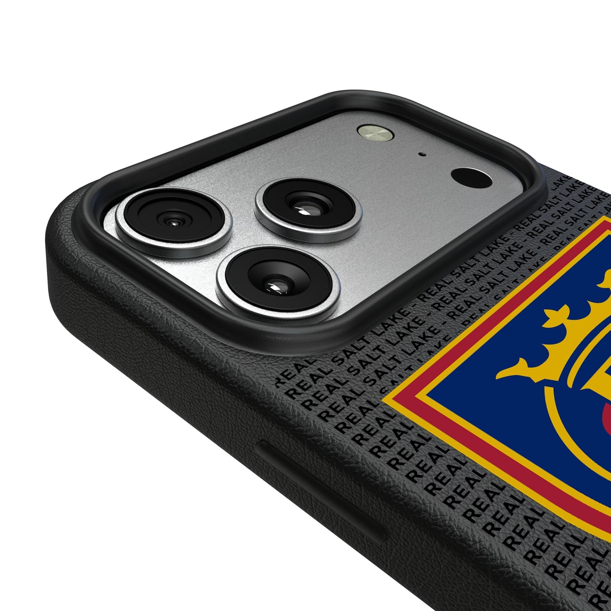 Real Salt Lake Text Backdrop MagSafe Compatible Phone Case for Apple iPhone 17 Series 6