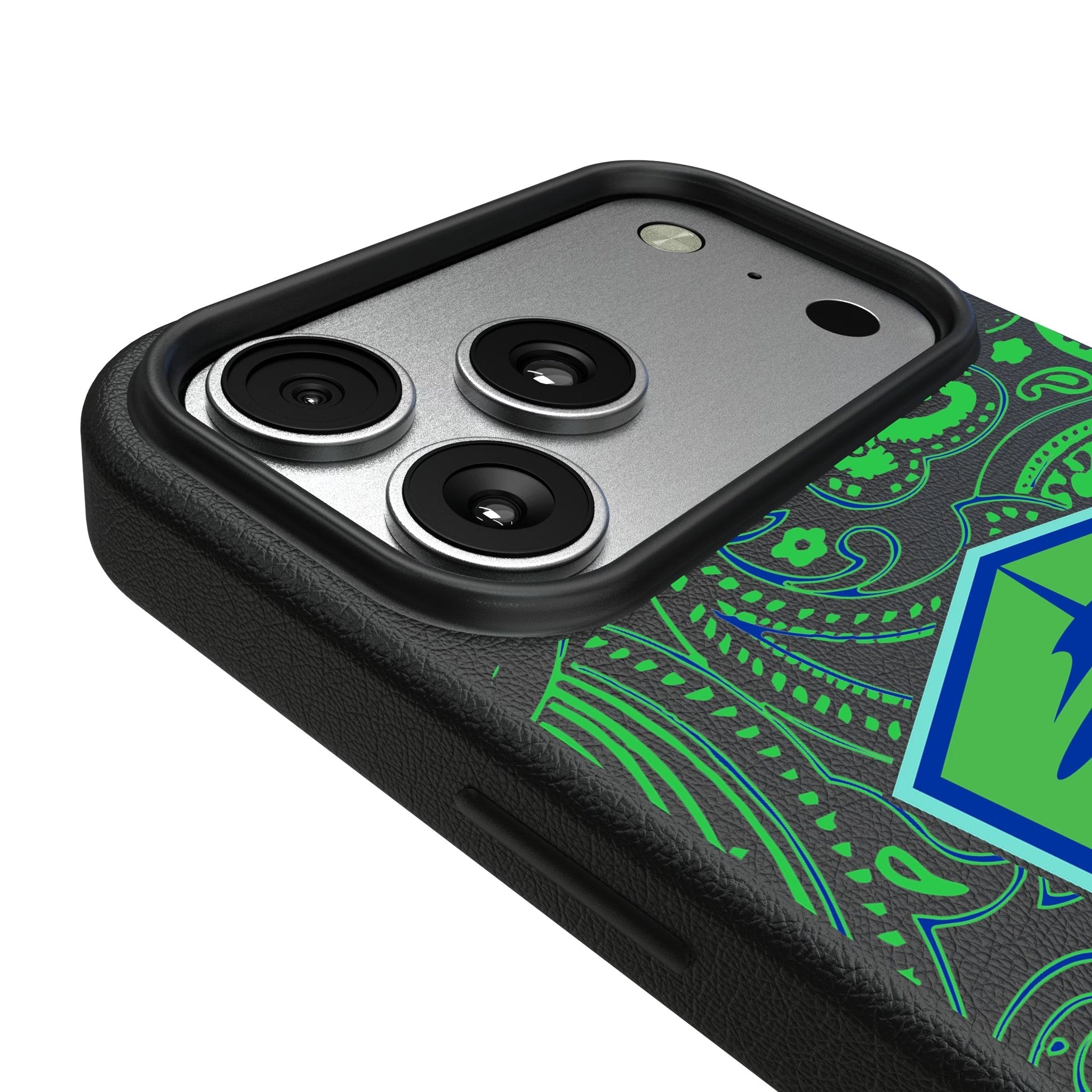 Seattle Sounders FC Paisley MagSafe Compatible Phone Case for Apple iPhone 17 Series 6
