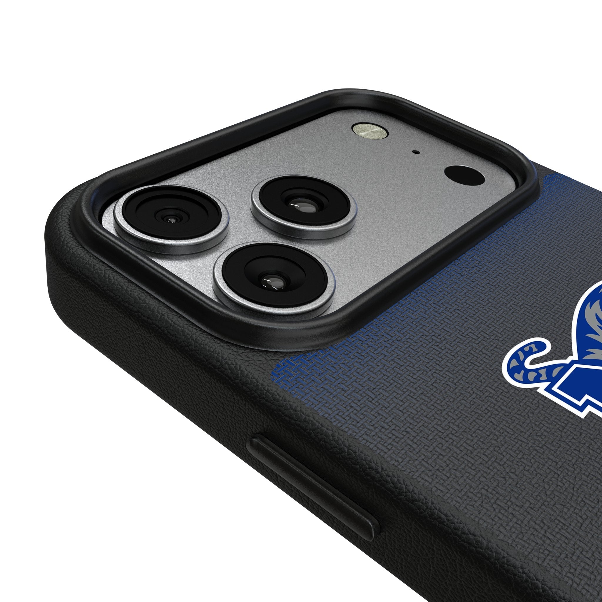 University of Memphis Tigers Linen MagSafe Compatible Phone Case for Apple iPhone 17 Series 3