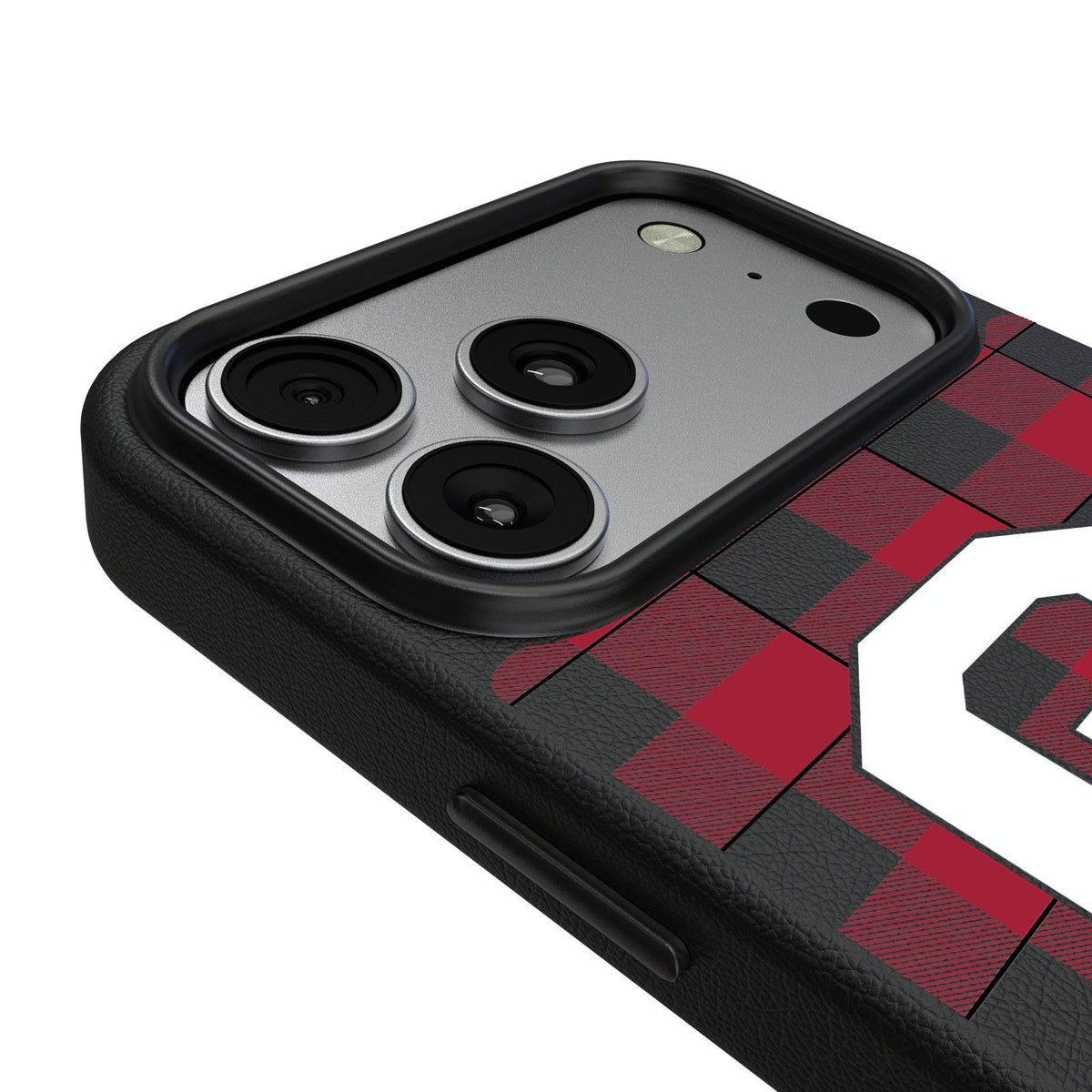 University of Oklahoma Sooners Plaid MagSafe Compatible Phone Case for Apple iPhone 17 Series 3