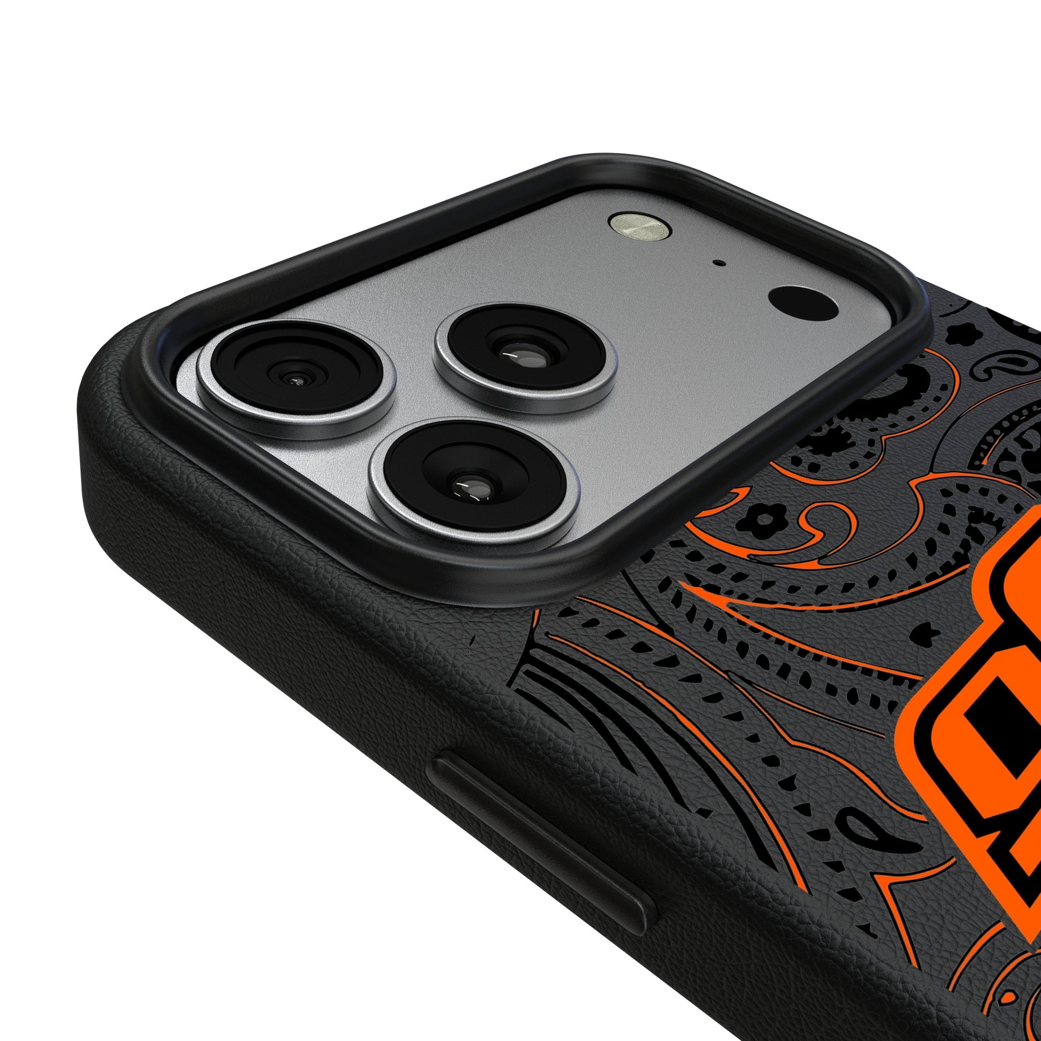Oklahoma State University Cowboys Paisley MagSafe Compatible Phone Case for Apple iPhone 17 Series 3