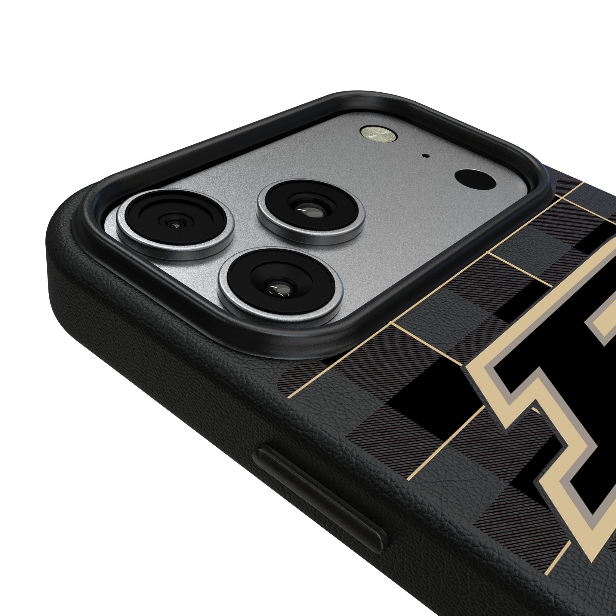 Purdue University Boilermakers Plaid MagSafe Compatible Phone Case for Apple iPhone 17 Series 3