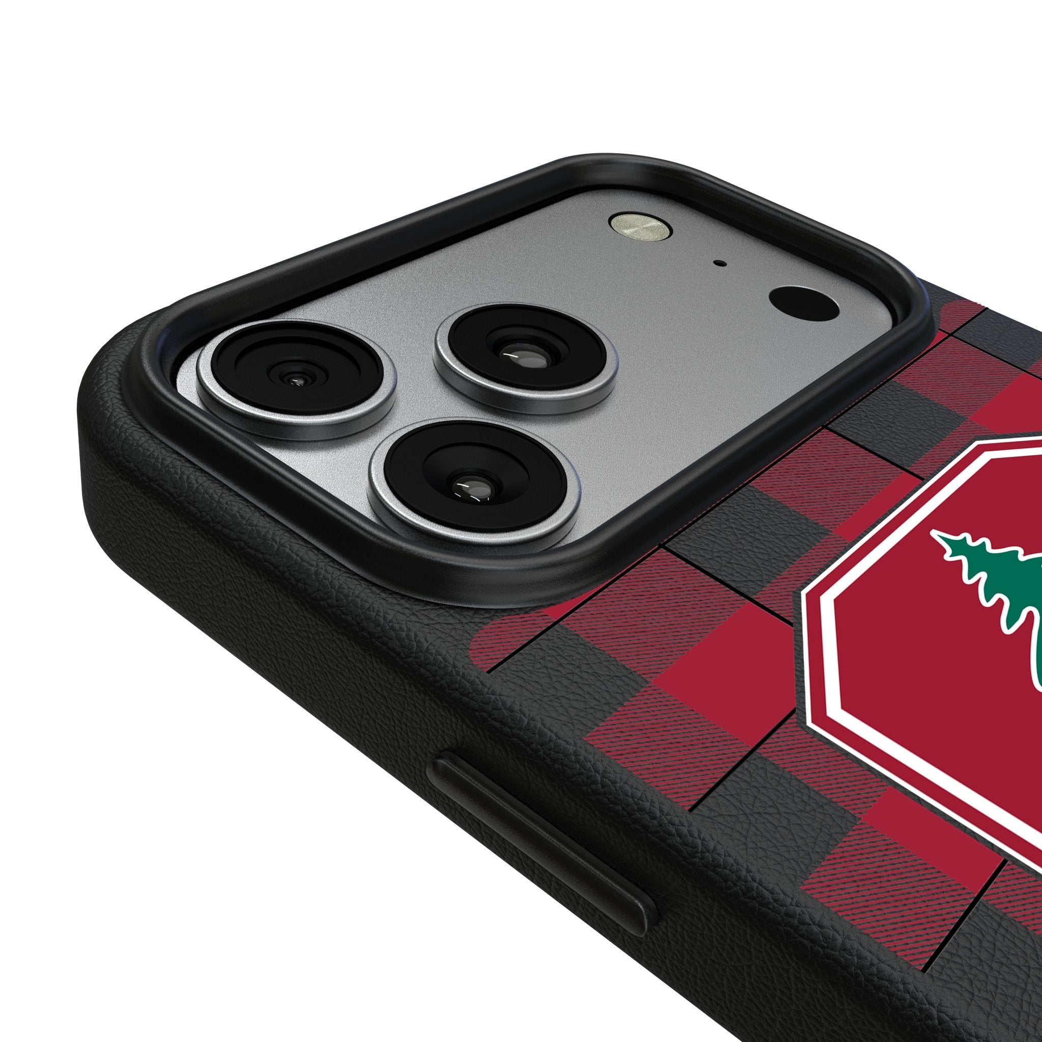 Stanford University Cardinal Plaid MagSafe Compatible Phone Case for Apple iPhone 17 Series 3