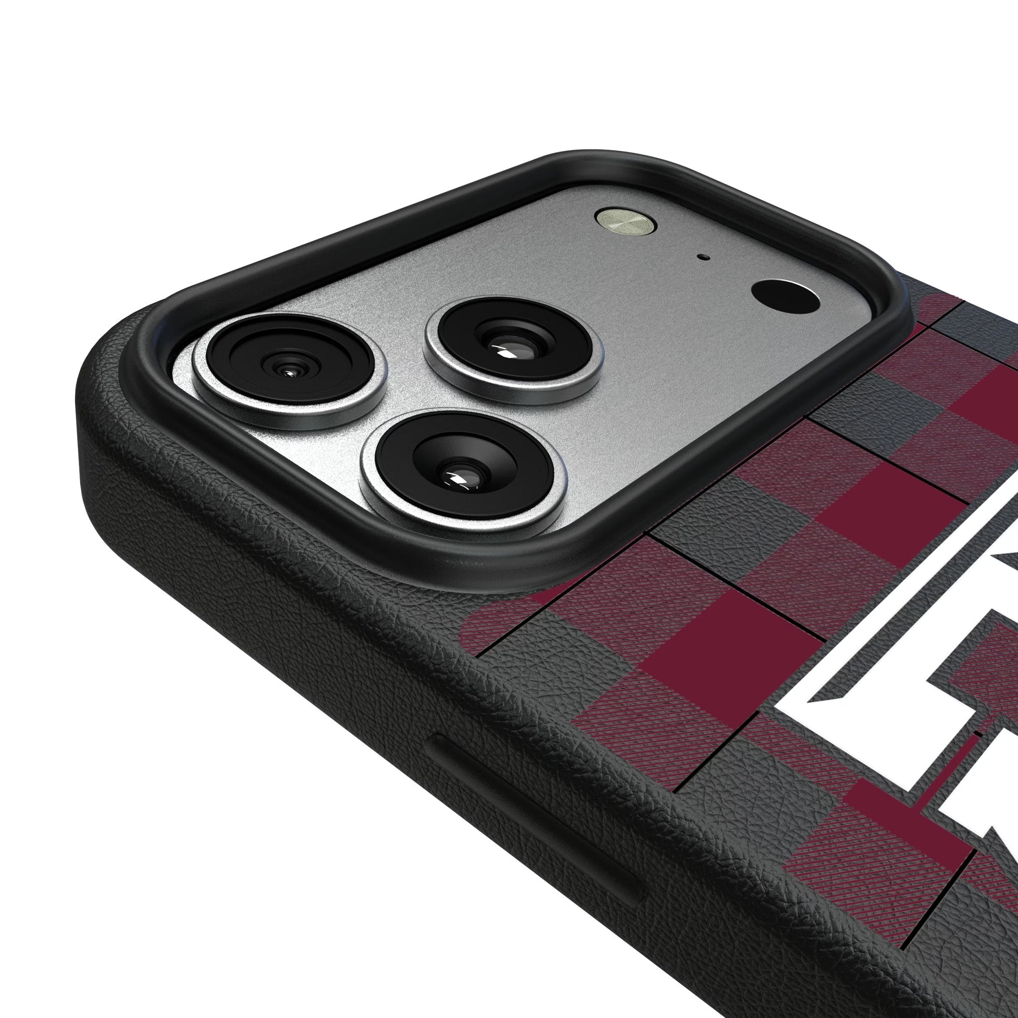 Texas A&M University Aggies Plaid MagSafe Compatible Phone Case for Apple iPhone 17 Series 6