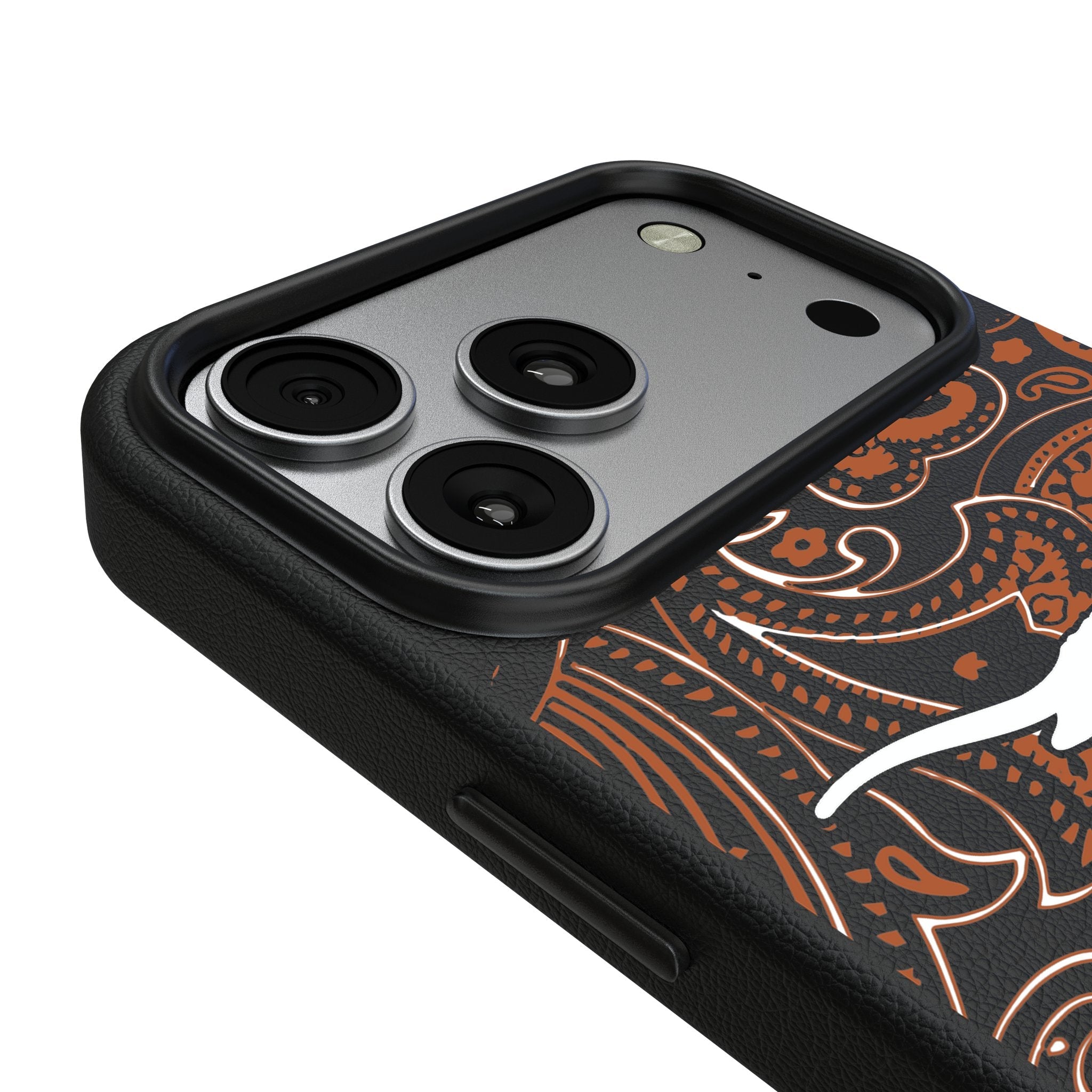 University of Texas Longhorns Paisley MagSafe Compatible Phone Case for Apple iPhone 17 Series 3