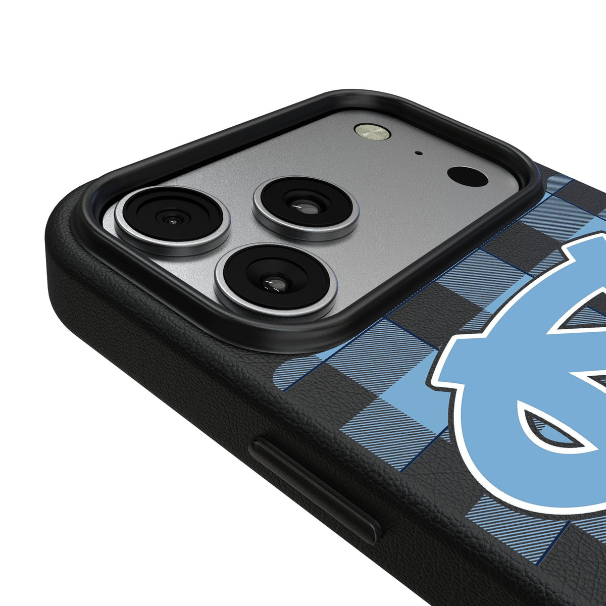 University of North Carolina Tar Heels Plaid MagSafe Compatible Phone Case for Apple iPhone 17 Series 3