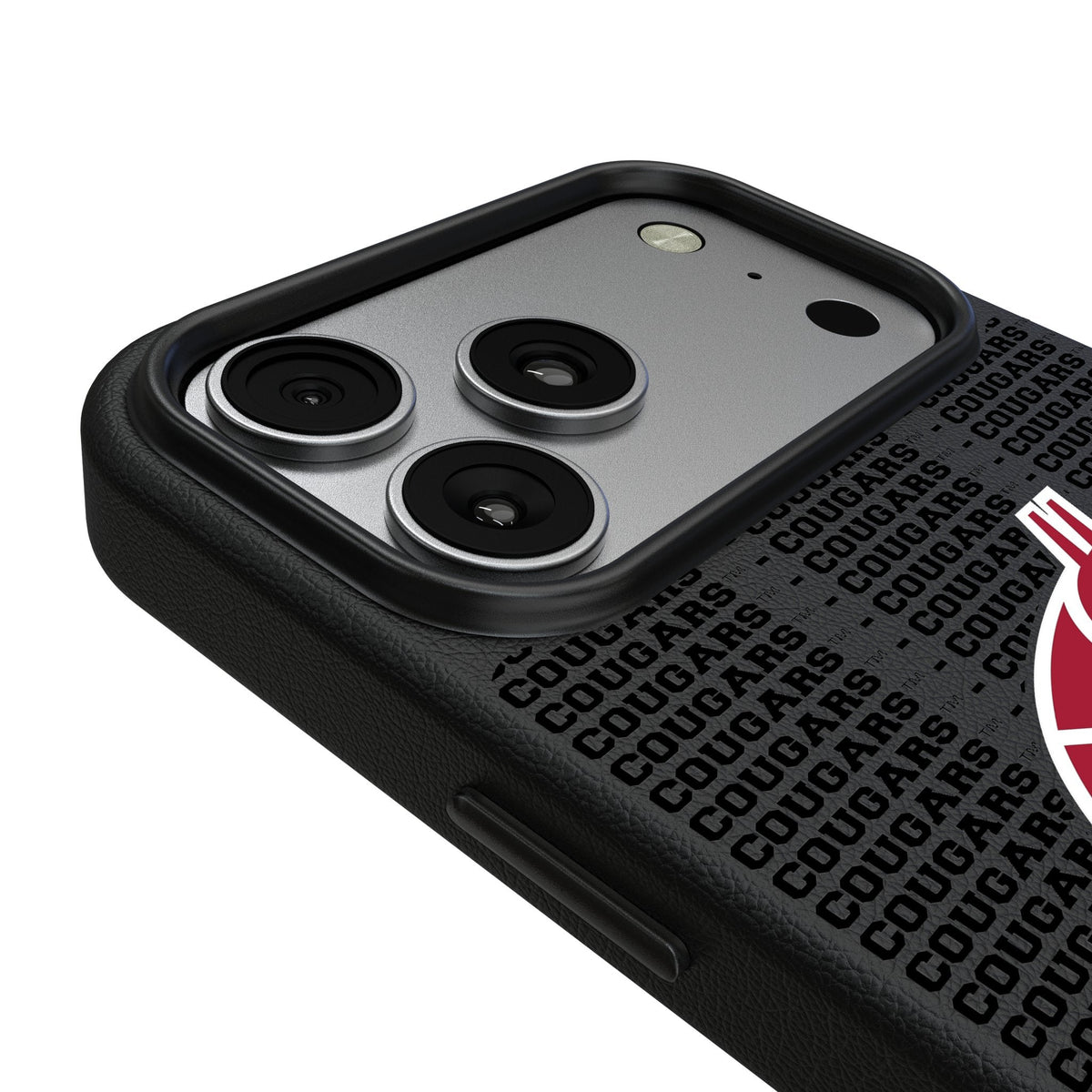 Washington State University Cougars Text Backdrop MagSafe Compatible Phone Case for Apple iPhone 17 Series 3