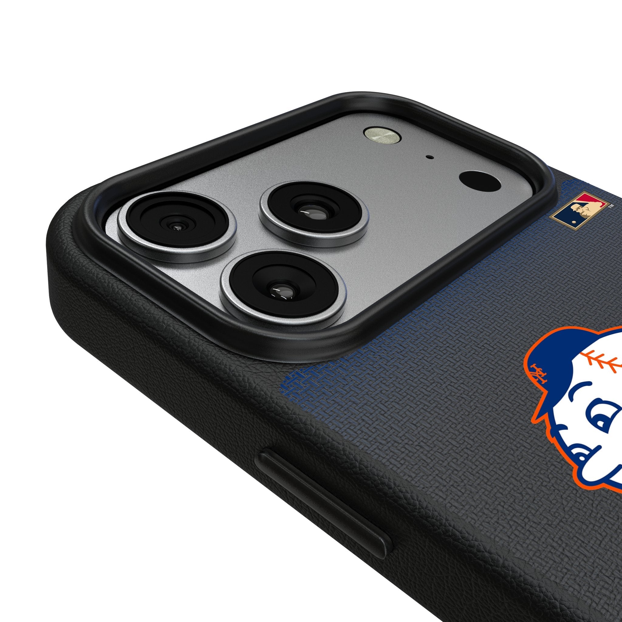 New York Mets 2014 - Cooperstown Collection Linen MagSafe Compatible Phone Case for Apple iPhone 17 Series 3