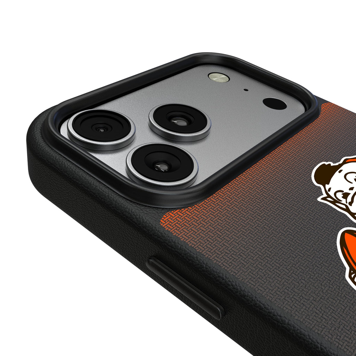 Cleveland Browns Historic Collection Linen MagSafe Compatible Phone Case for Apple iPhone 17 Series 3