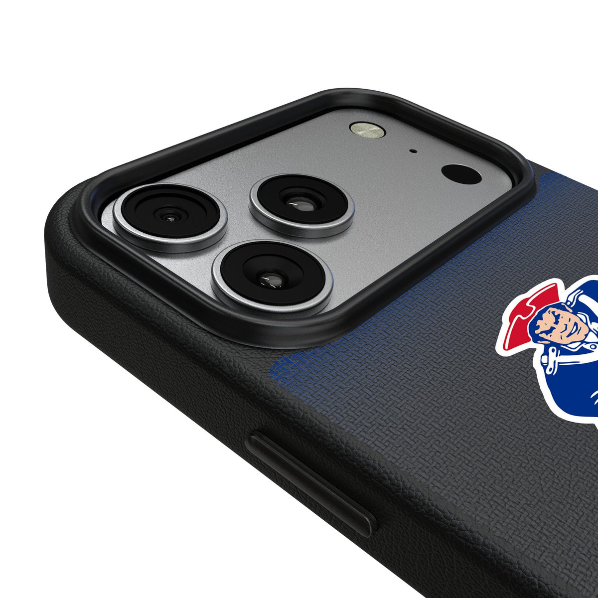New England Patriots Historic Collection Linen MagSafe Compatible Phone Case for Apple iPhone 17 Series 3