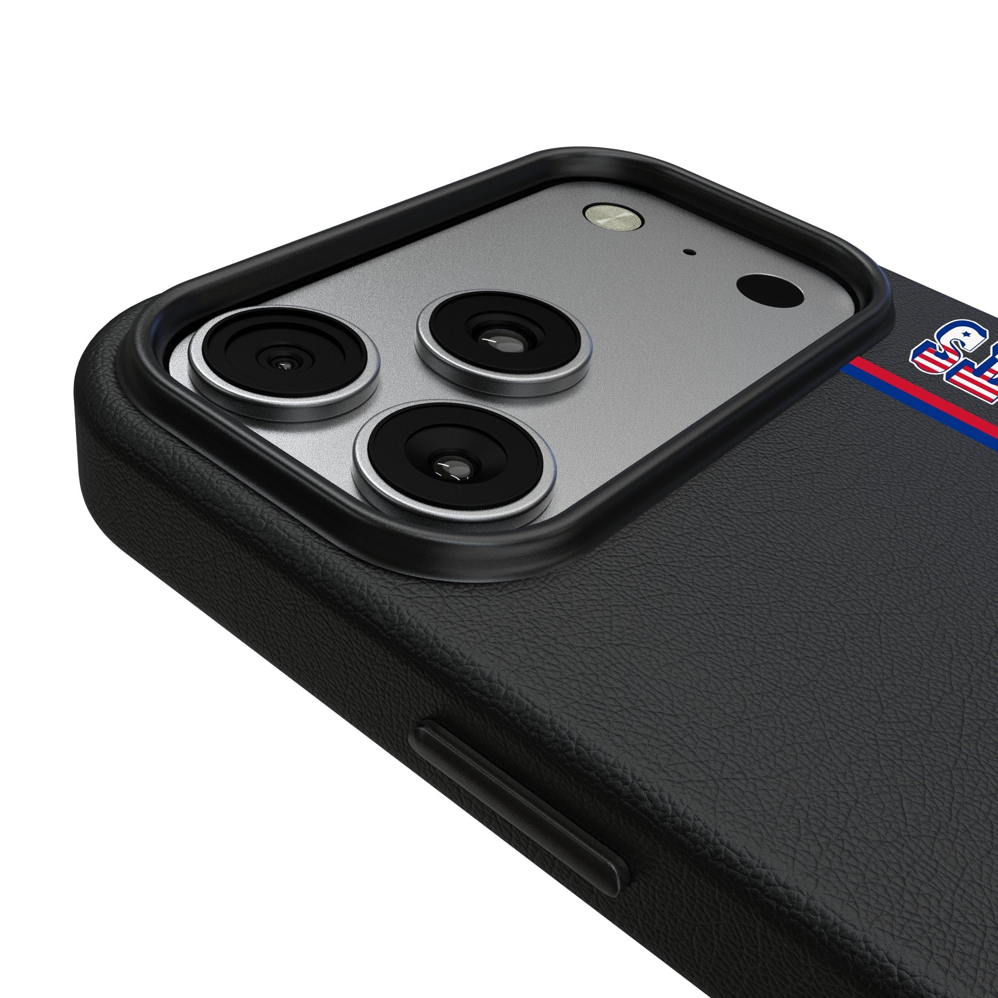 New England Patriots Historic Collection Sidebar MagSafe Compatible Phone Case for Apple iPhone 17 Series 3
