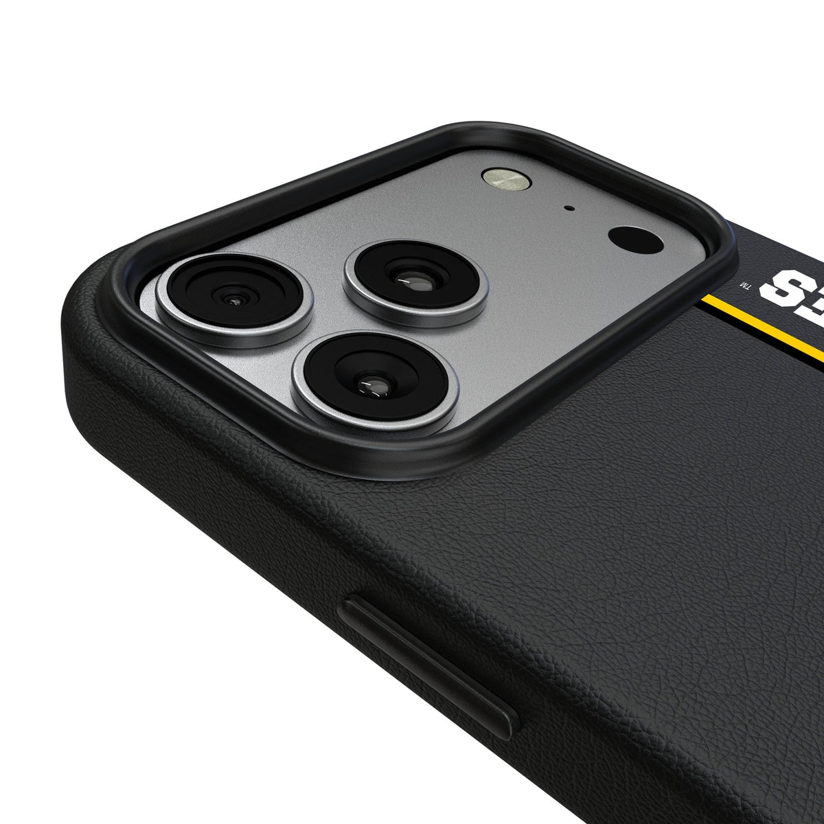 University of Iowa Hawkeyes Sidebar MagSafe Compatible Phone Case for Apple iPhone 17 Series 3