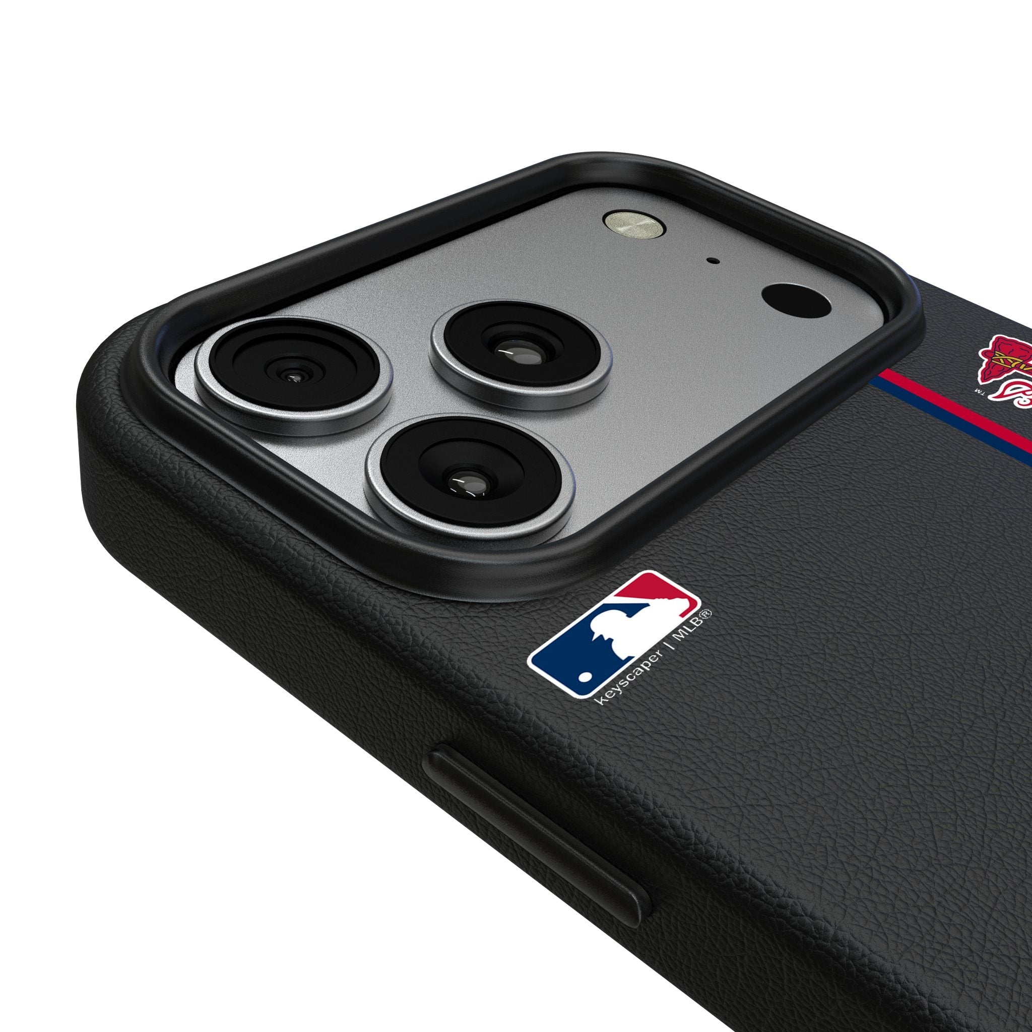 Atlanta Braves Sidebar MagSafe Compatible Phone Case for Apple iPhone 17 Series 3