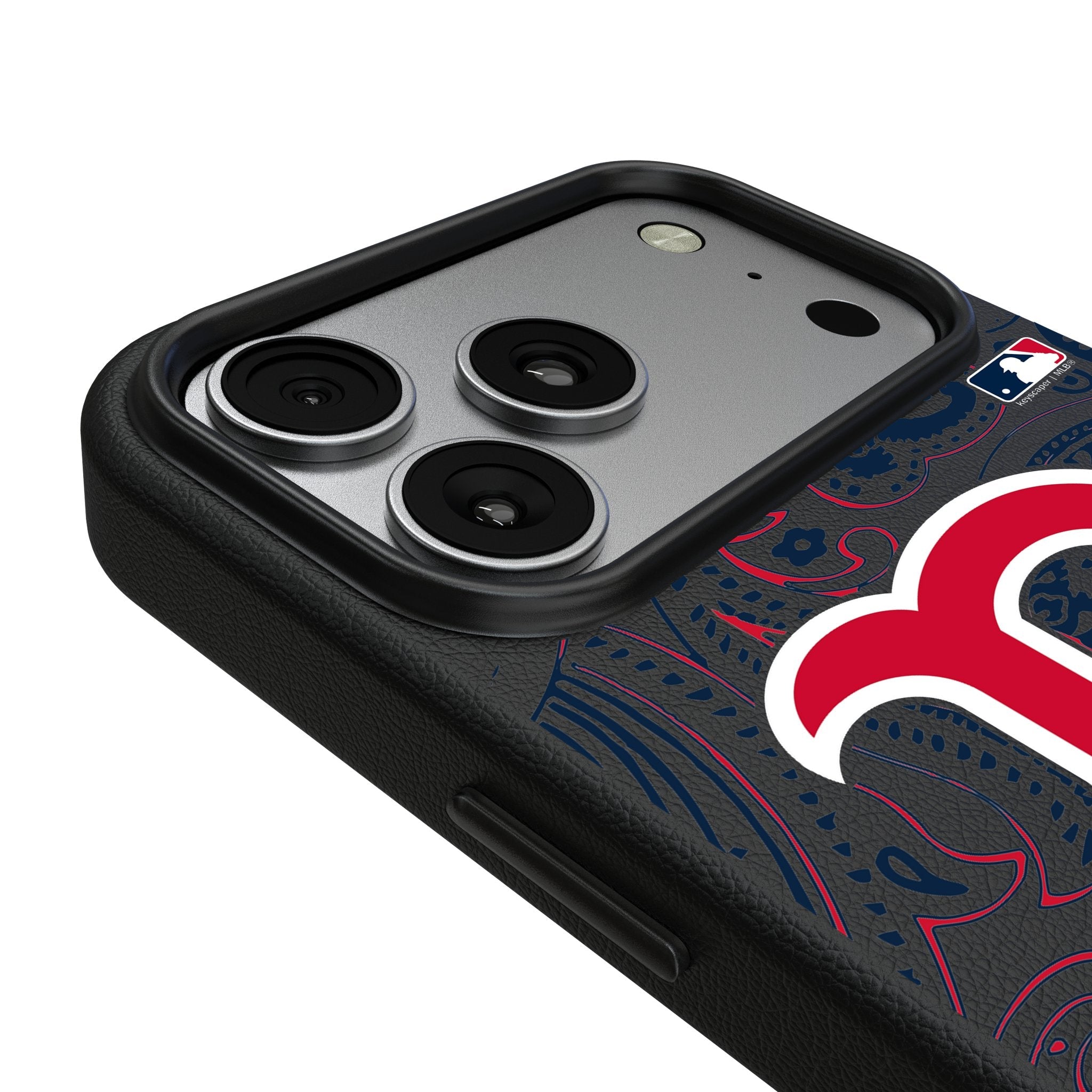 Boston Red Sox Paisley MagSafe Compatible Phone Case for Apple iPhone 17 Series 3