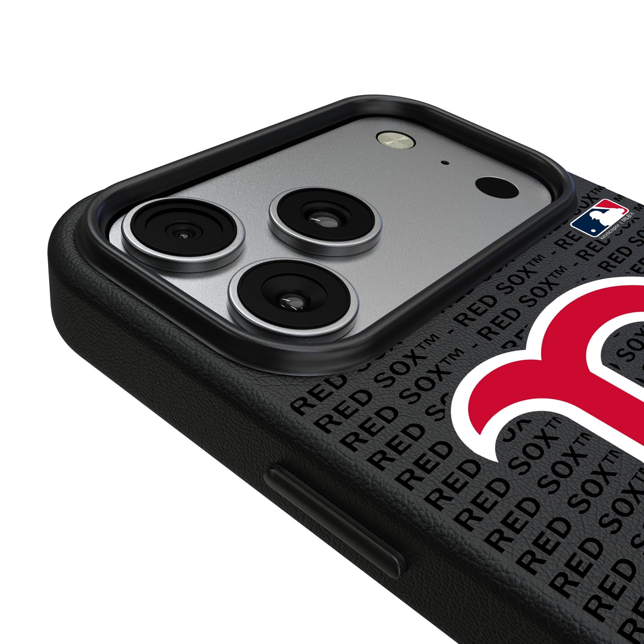 Boston Red Sox Text Backdrop MagSafe Compatible Phone Case for Apple iPhone 17 Series 3