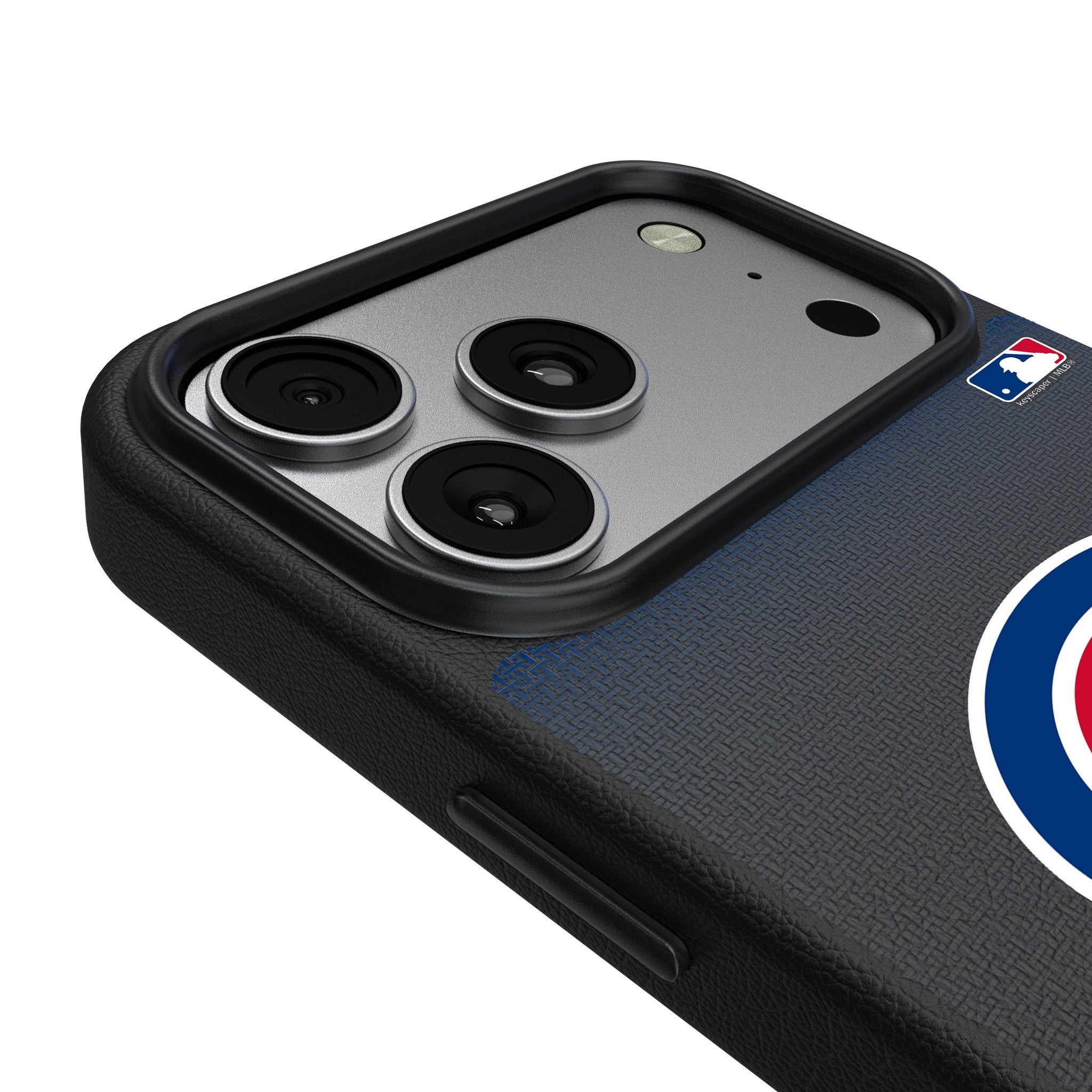 Chicago Cubs Linen MagSafe Compatible Phone Case for Apple iPhone 17 Series 3