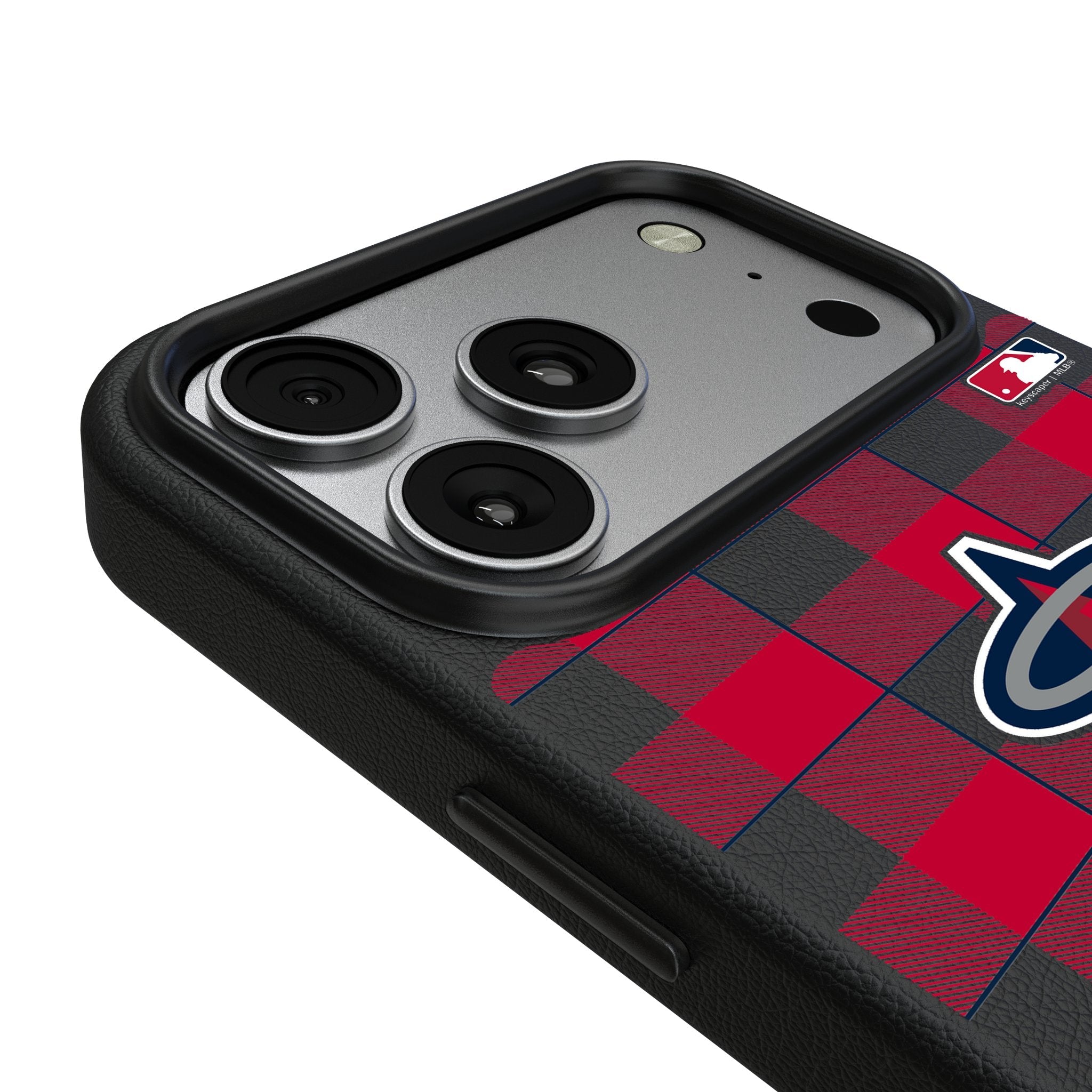 Los Angeles Angels Plaid MagSafe Compatible Phone Case for Apple iPhone 17 Series 3