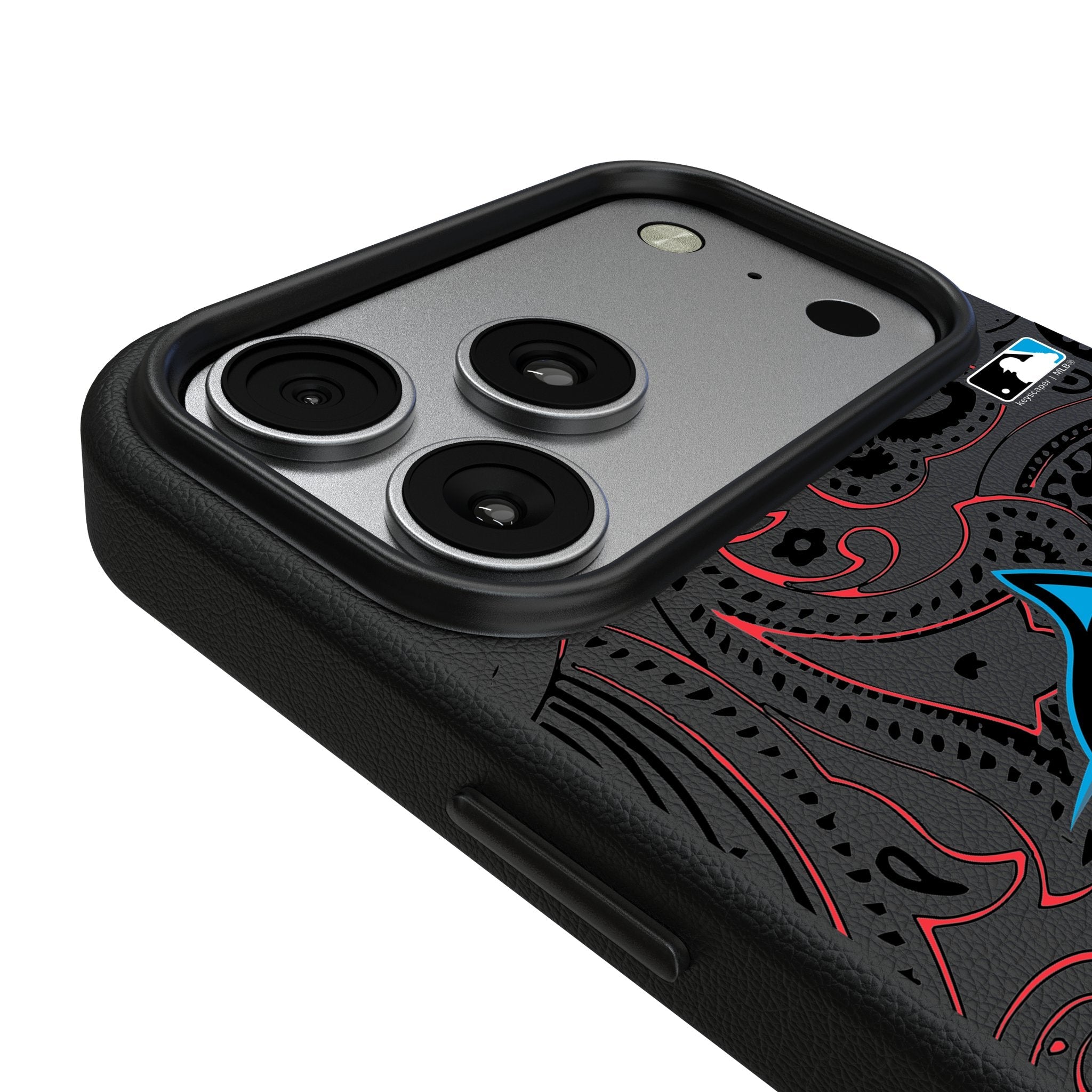 Miami Marlins Paisley MagSafe Compatible Phone Case for Apple iPhone 17 Series 3