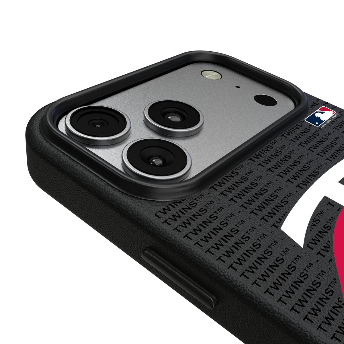 Minnesota Twins Text Backdrop MagSafe Compatible Phone Case for Apple iPhone 17 Series 3