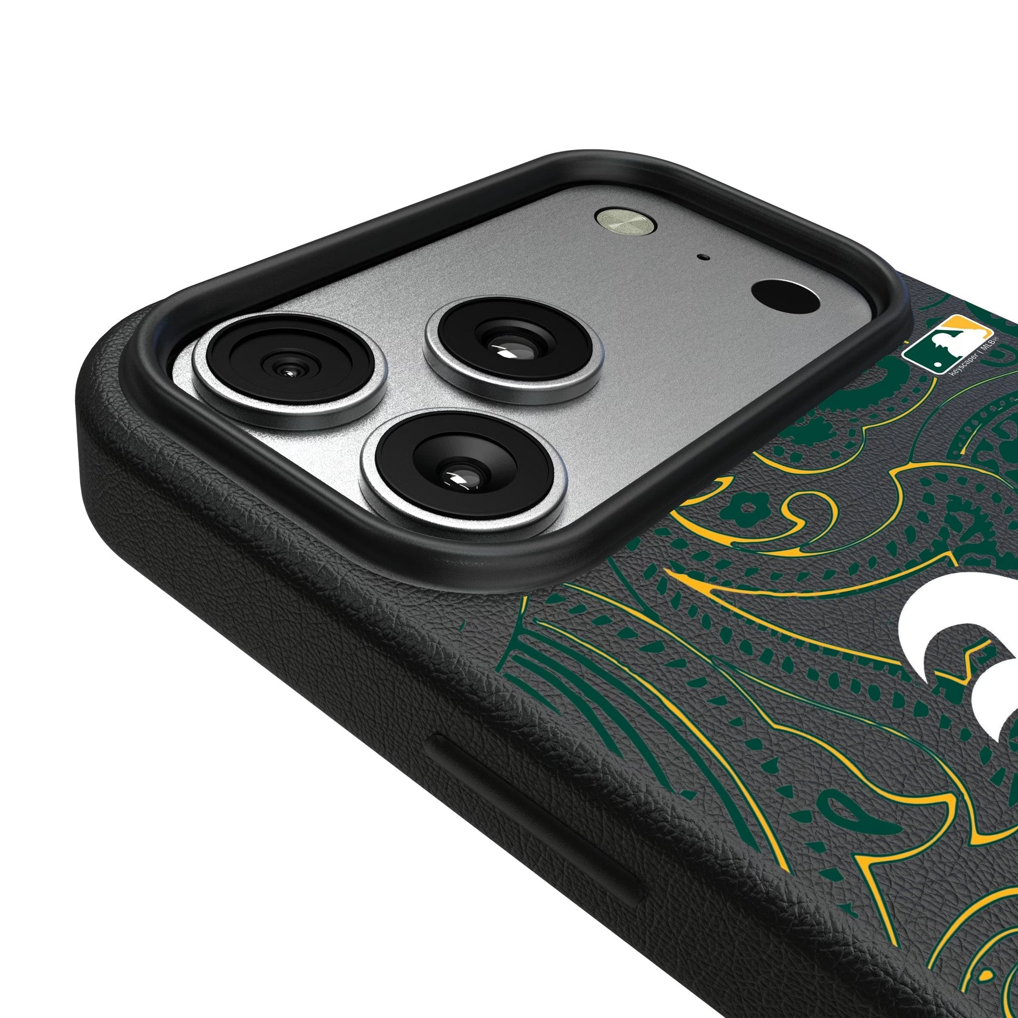 Oakland Athletics Paisley MagSafe Compatible Phone Case for Apple iPhone 17 Series 6