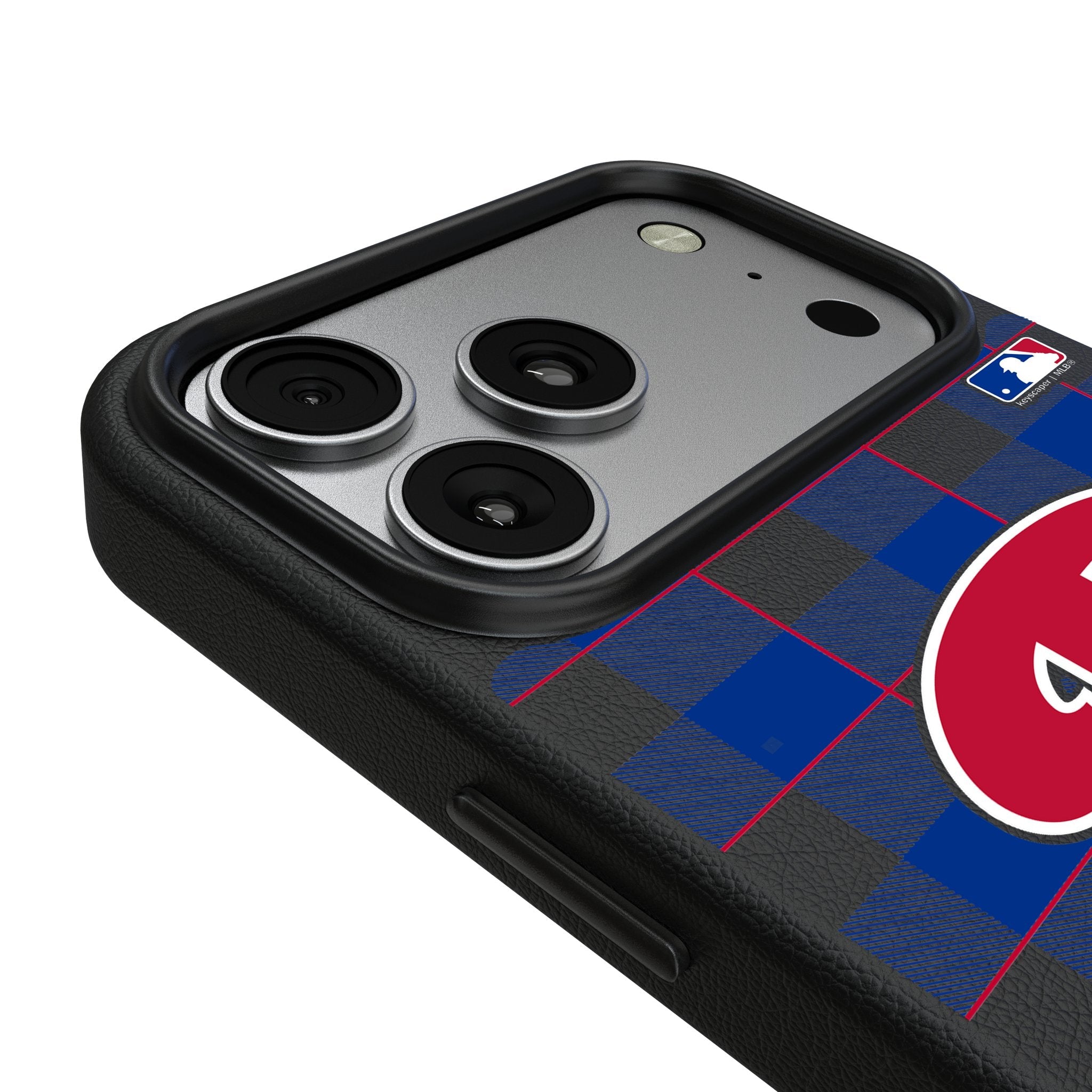 Philadelphia Phillies Plaid MagSafe Compatible Phone Case for Apple iPhone 17 Series 3