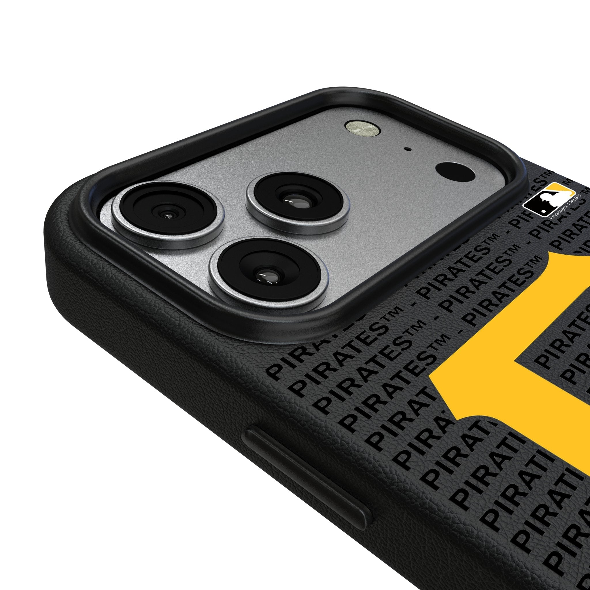 Pittsburgh Pirates Text Backdrop MagSafe Compatible Phone Case for Apple iPhone 17 Series 3