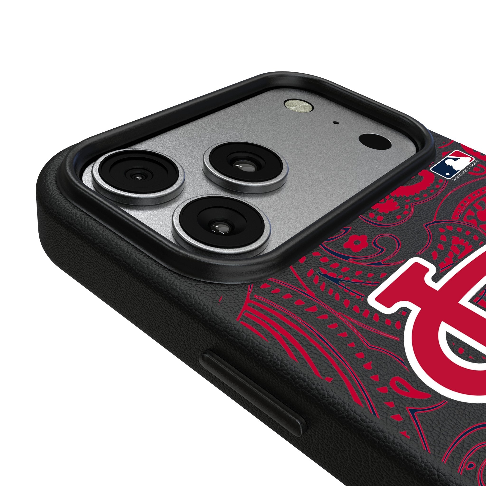 St Louis Cardinals Paisley MagSafe Compatible Phone Case for Apple iPhone 17 Series 3