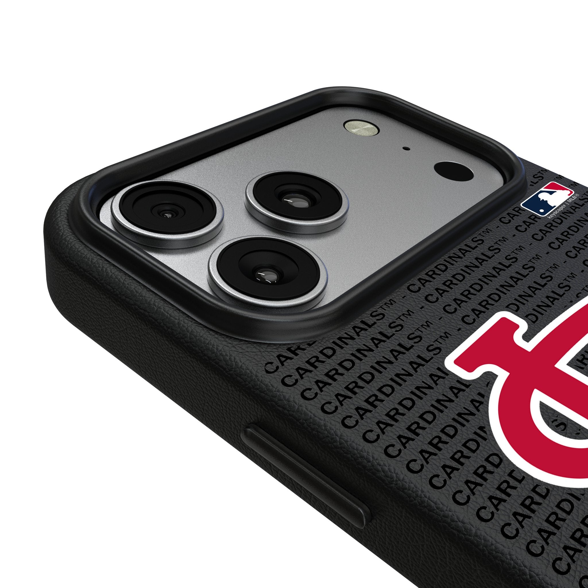 St Louis Cardinals Text Backdrop MagSafe Compatible Phone Case for Apple iPhone 17 Series 3
