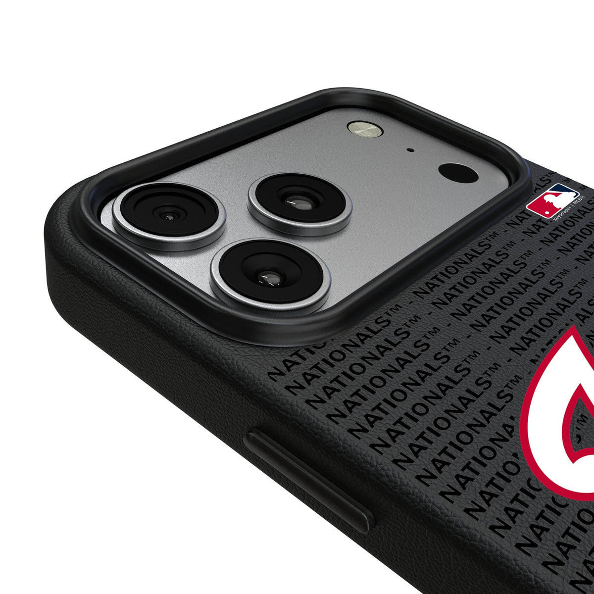Washington Nationals Text Backdrop MagSafe Compatible Phone Case for Apple iPhone 17 Series 3