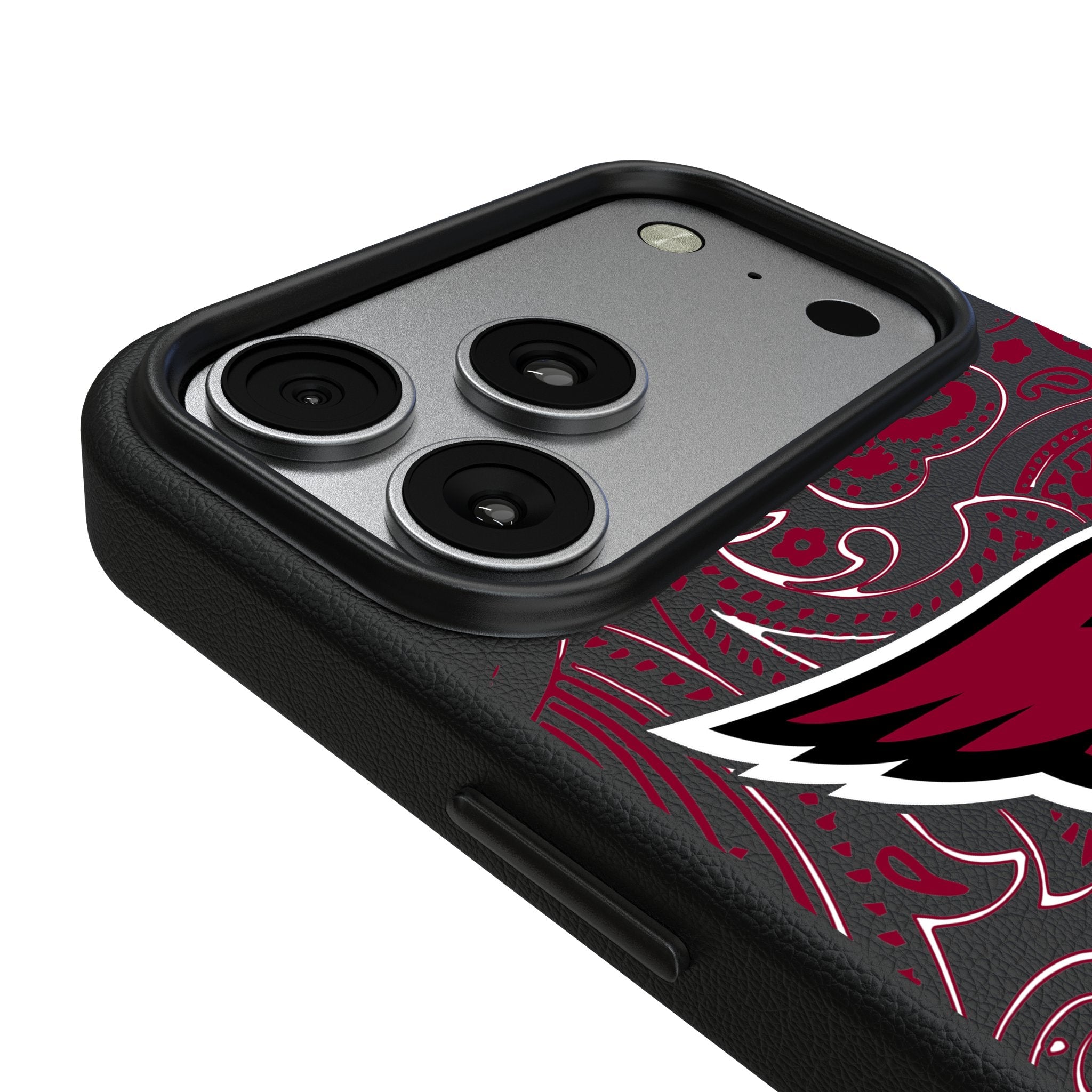 Arizona Cardinals Paisley MagSafe Compatible Phone Case for Apple iPhone 17 Series 3
