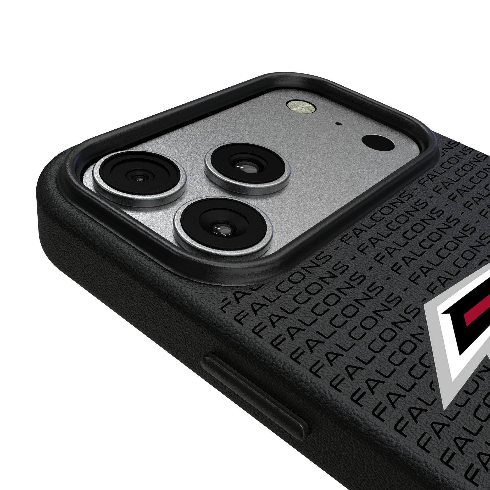 Atlanta Falcons Text Backdrop MagSafe Compatible Phone Case for Apple iPhone 17 Series 3