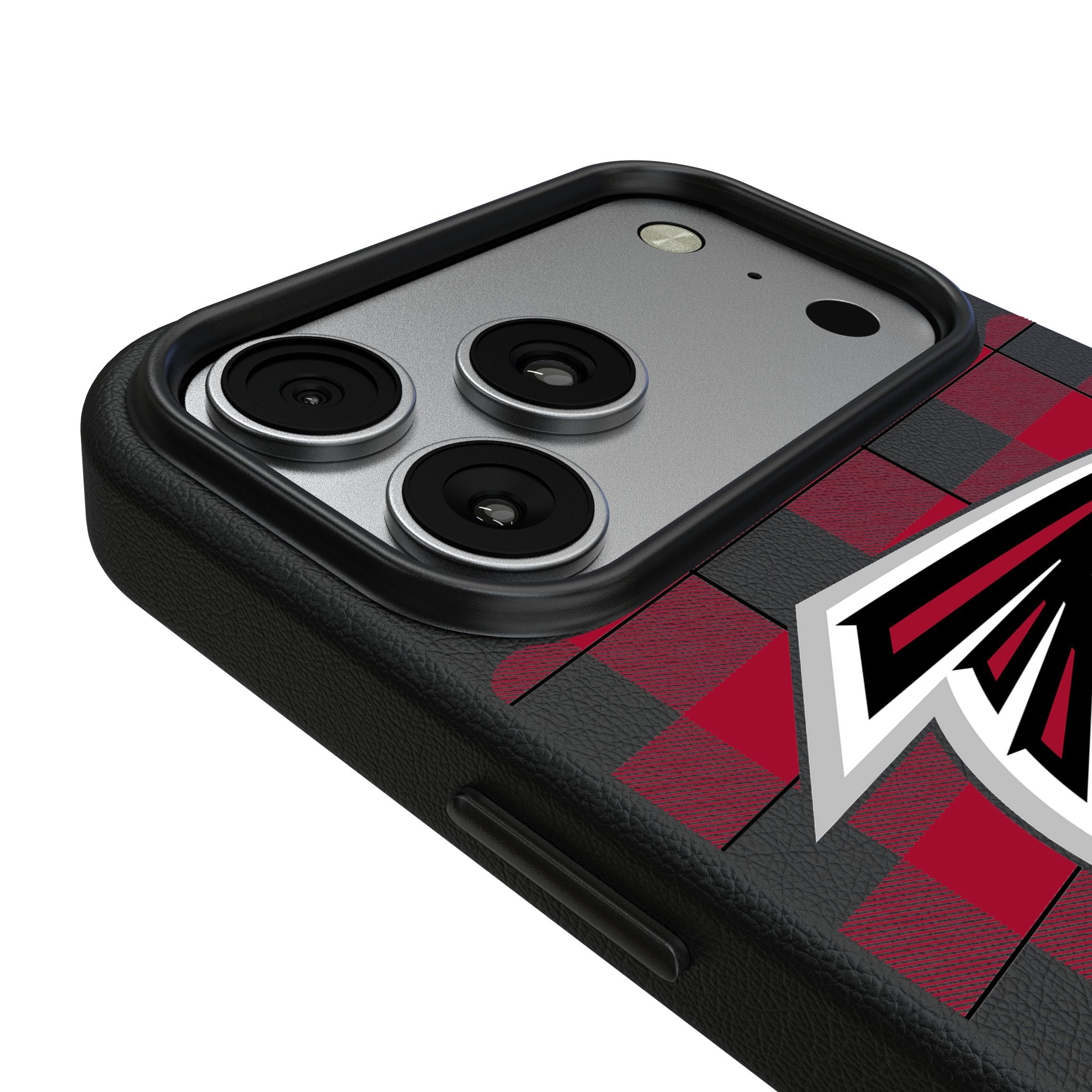 Atlanta Falcons Plaid MagSafe Compatible Phone Case for Apple iPhone 17 Series 3