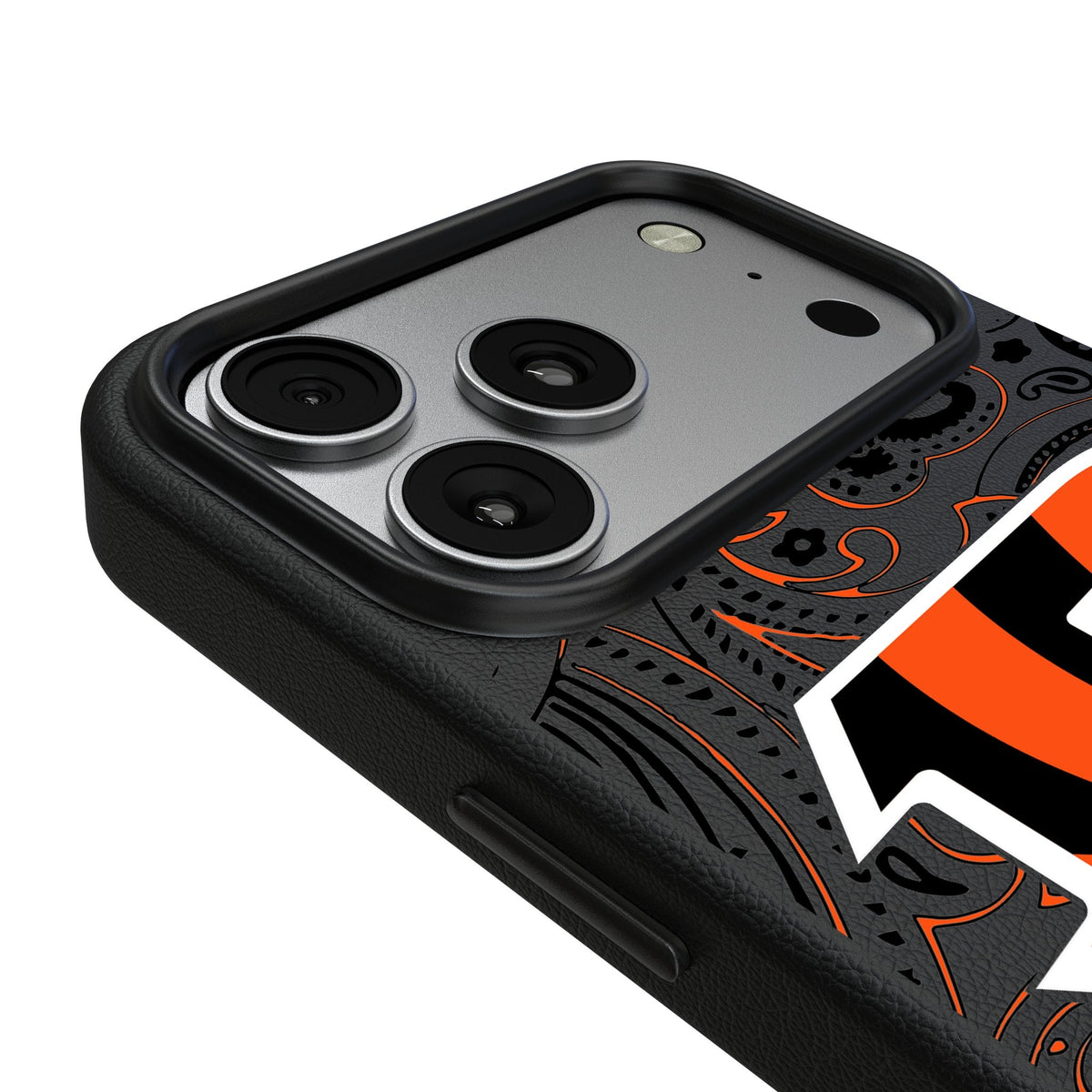 Cincinnati Bengals Paisley MagSafe Compatible Phone Case for Apple iPhone 17 Series 3