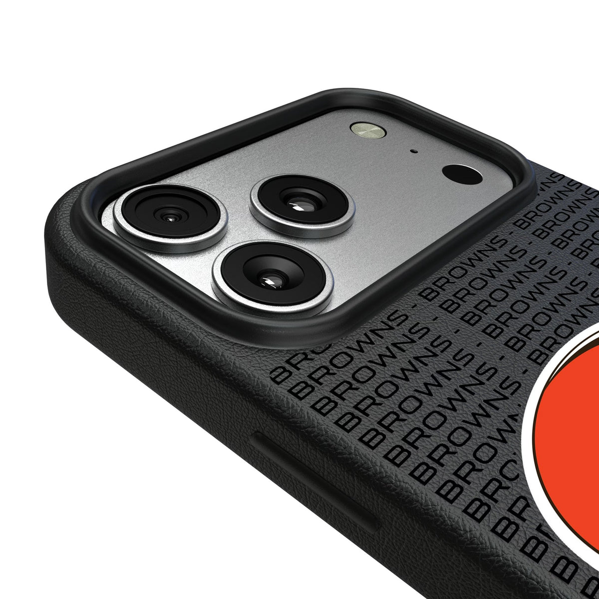 Cleveland Browns Text Backdrop MagSafe Compatible Phone Case for Apple iPhone 17 Series 6