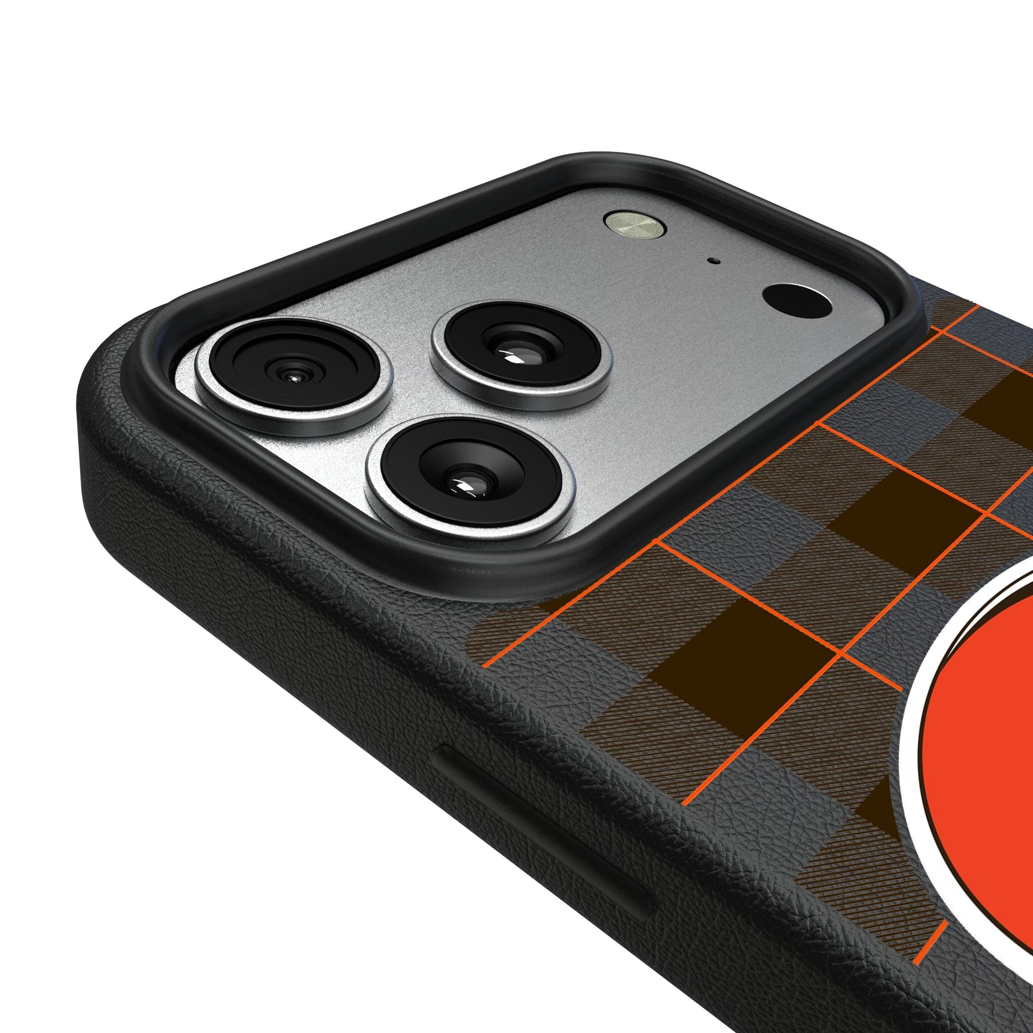 Cleveland Browns Plaid MagSafe Compatible Phone Case for Apple iPhone 17 Series 6