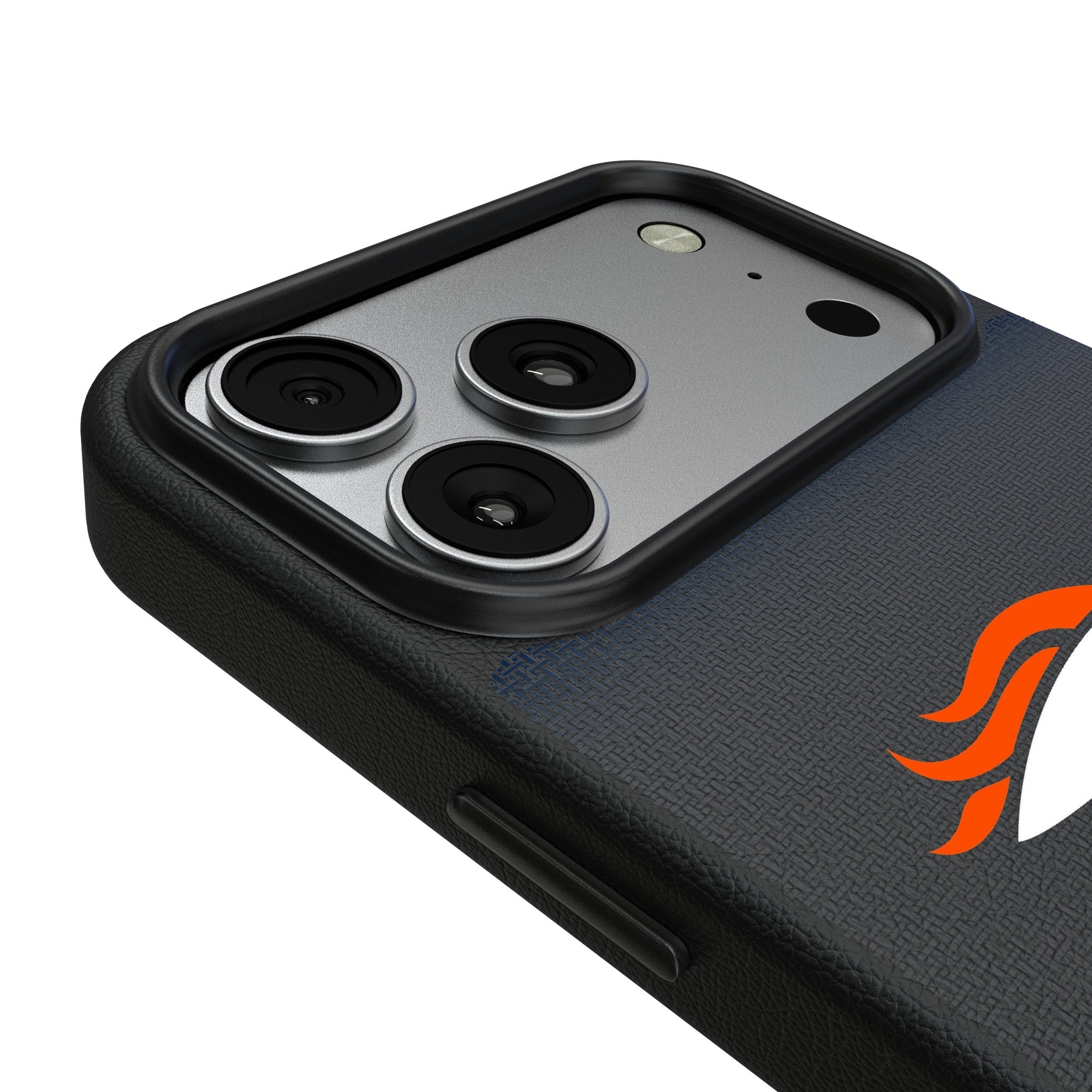 Denver Broncos Linen MagSafe Compatible Phone Case for Apple iPhone 17 Series 3
