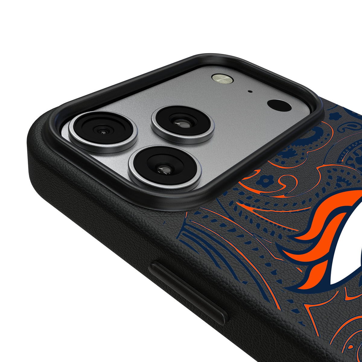 Denver Broncos Paisley MagSafe Compatible Phone Case for Apple iPhone 17 Series 3