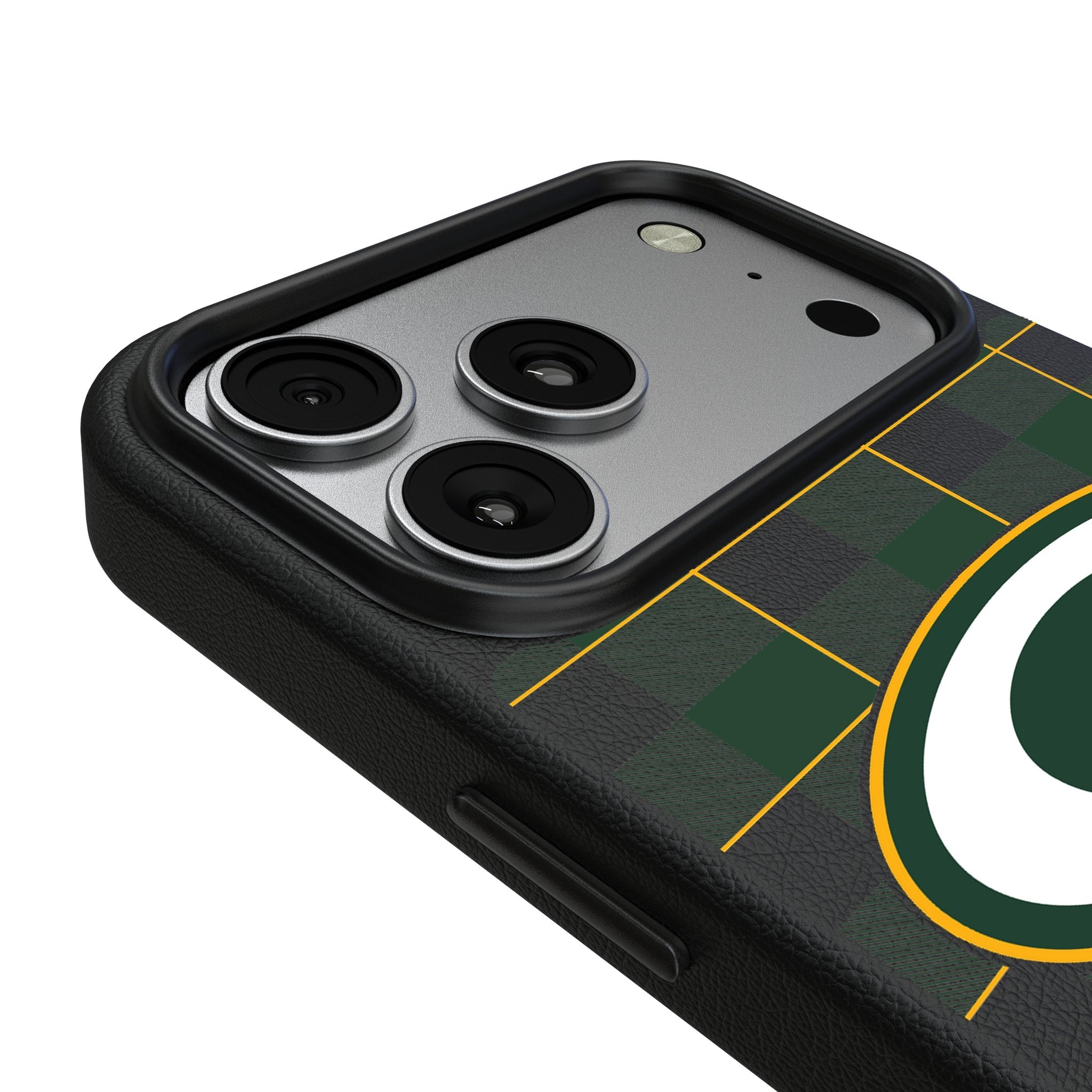 Green Bay Packers Plaid MagSafe Compatible Phone Case for Apple iPhone 17 Series 3