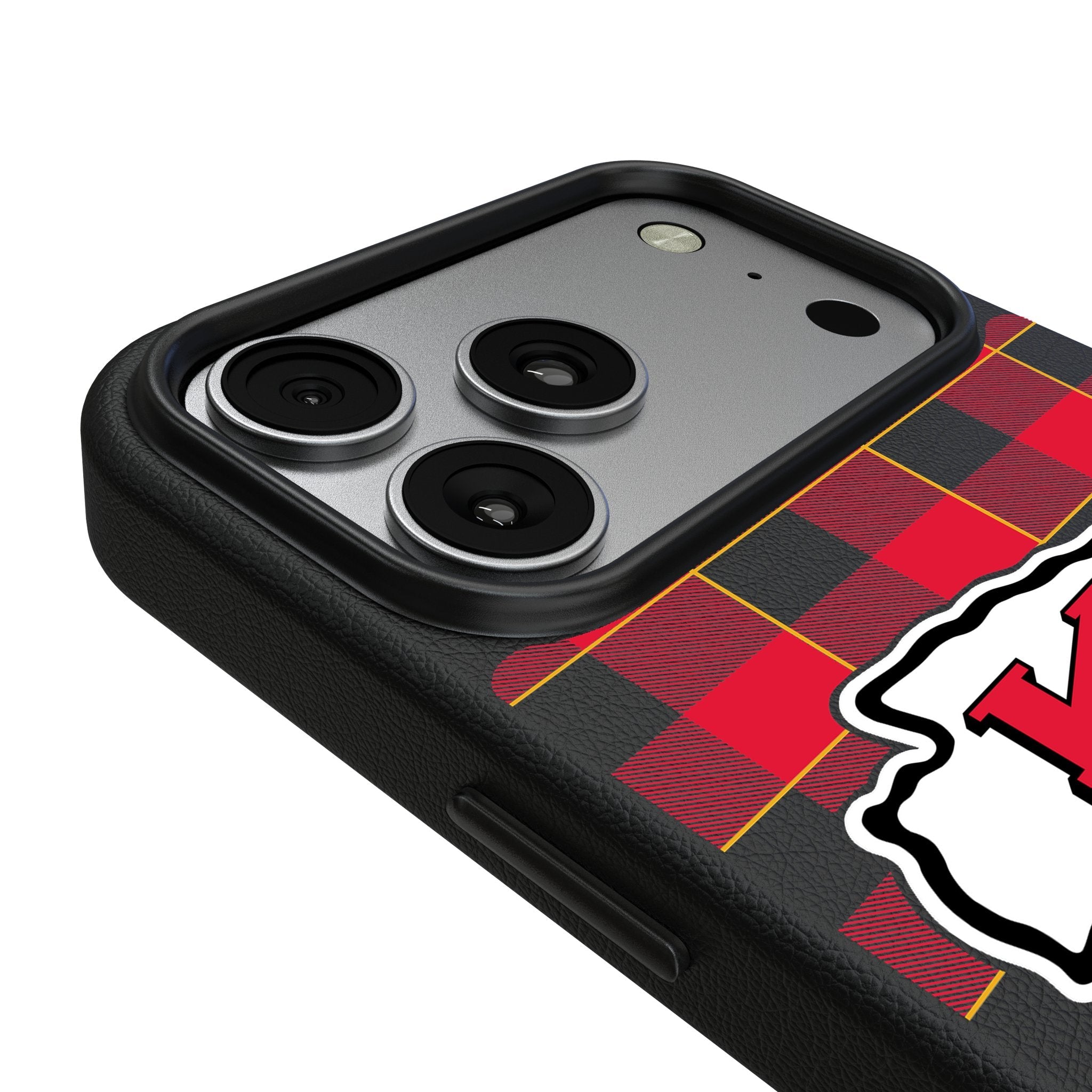 Kansas City Chiefs Plaid MagSafe Compatible Phone Case for Apple iPhone 17 Series 3