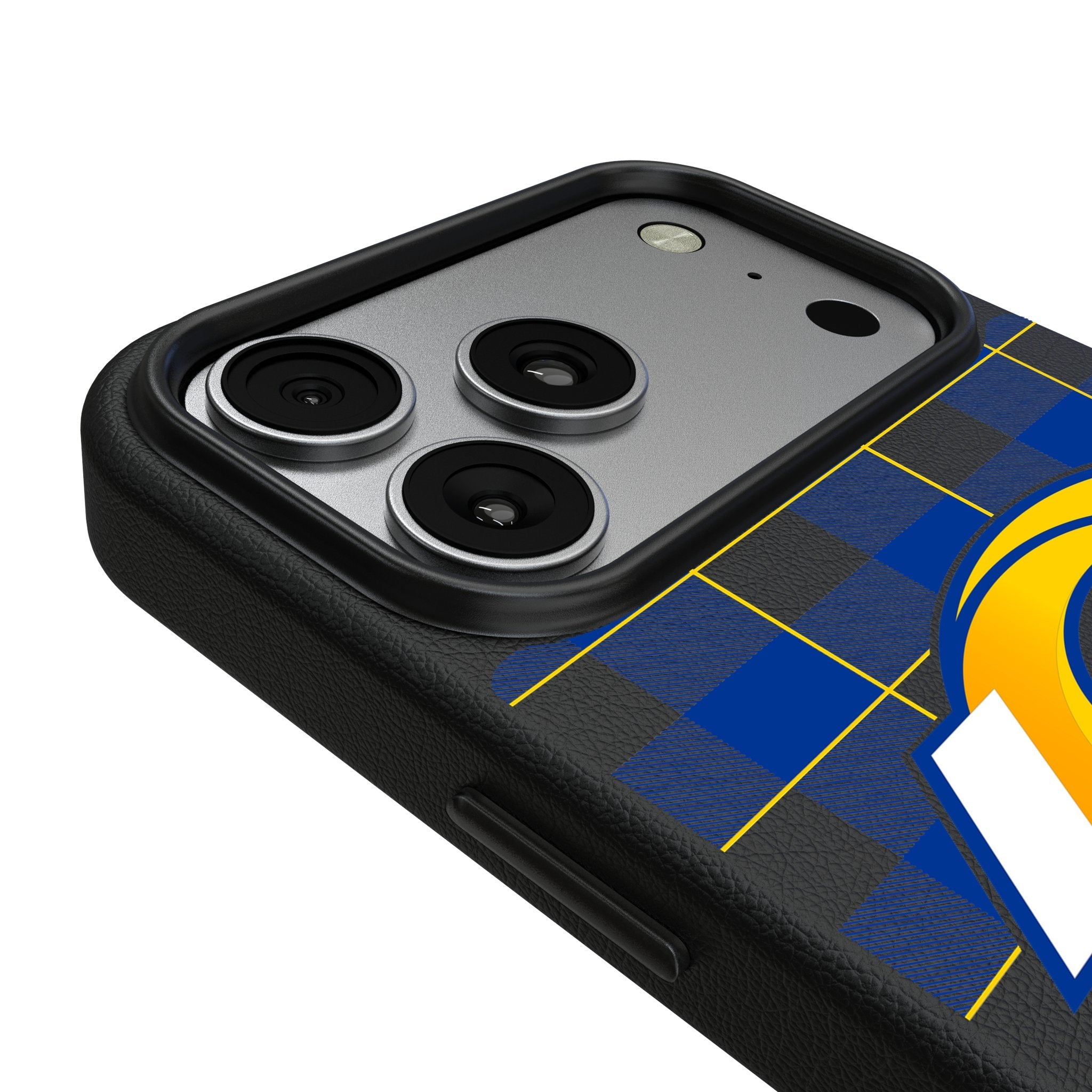 Los Angeles Rams Plaid MagSafe Compatible Phone Case for Apple iPhone 17 Series 3