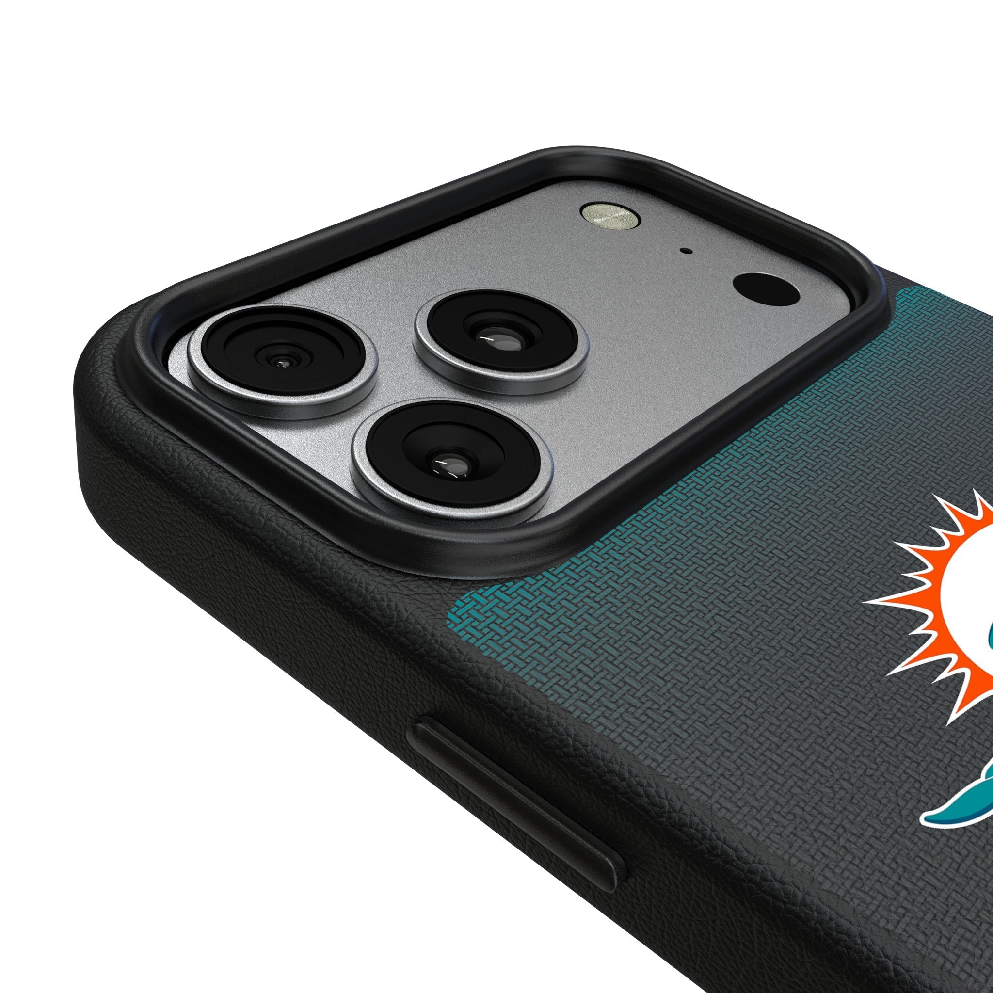 Miami Dolphins Linen MagSafe Compatible Phone Case for Apple iPhone 17 Series 3