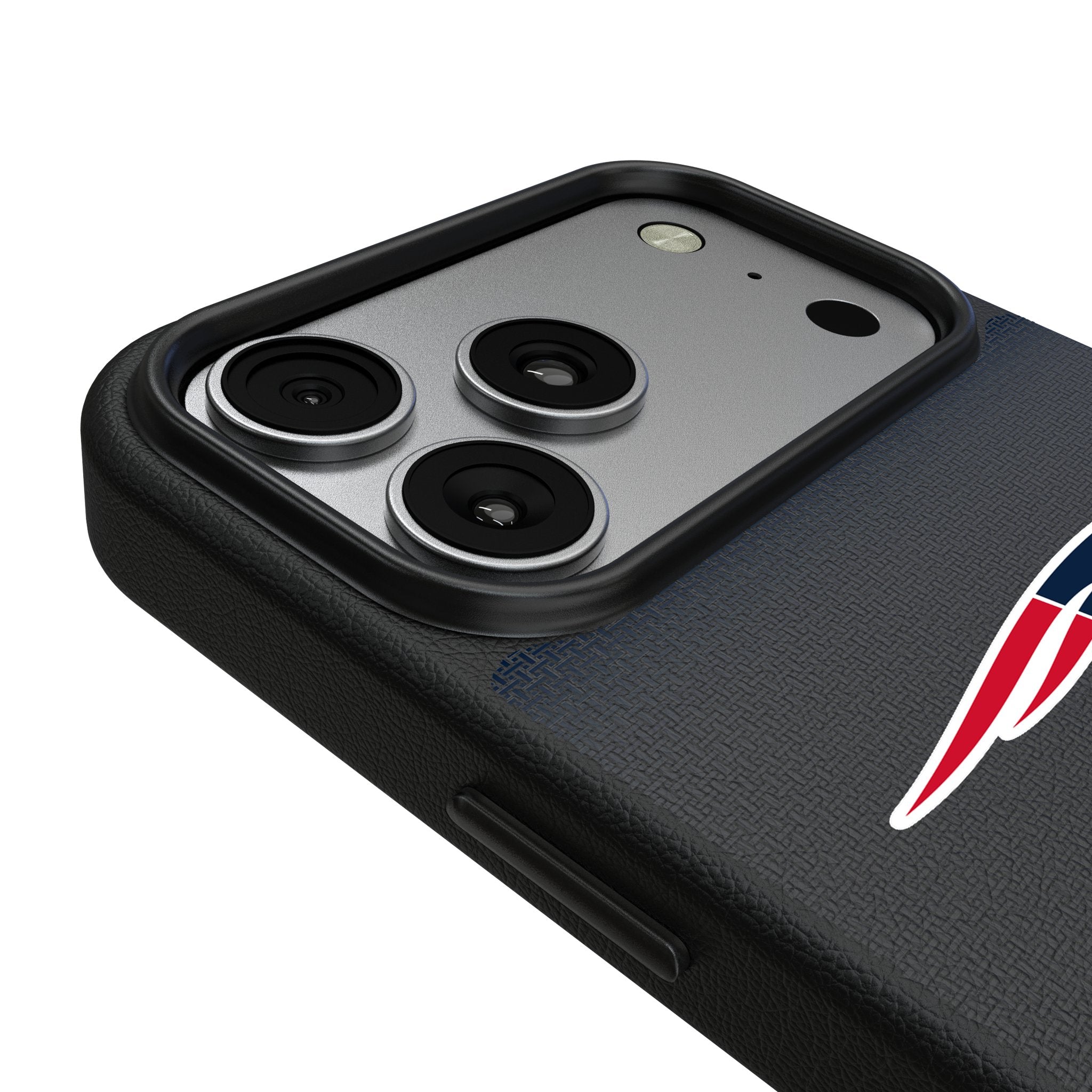 New England Patriots Linen MagSafe Compatible Phone Case for Apple iPhone 17 Series 3