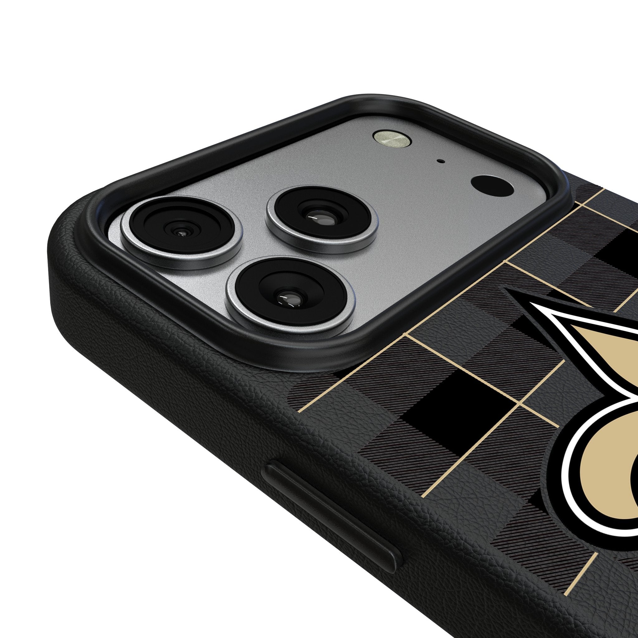 New Orleans Saints Plaid MagSafe Compatible Phone Case for Apple iPhone 17 Series 3