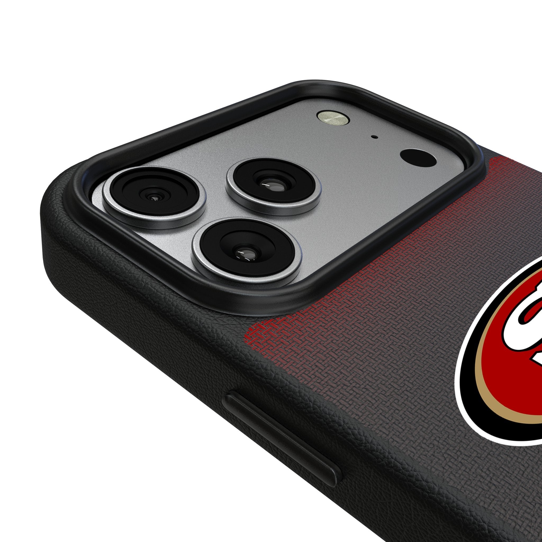 San Francisco 49ers Linen MagSafe Compatible Phone Case for Apple iPhone 17 Series 3