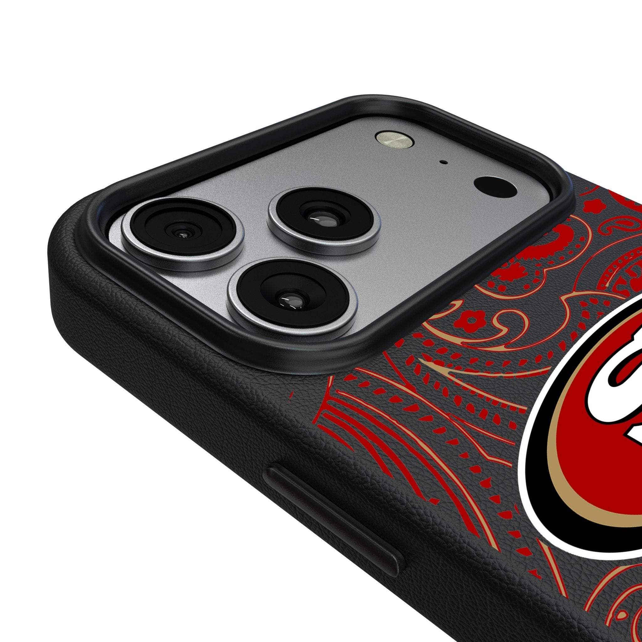 San Francisco 49ers Paisley MagSafe Compatible Phone Case for Apple iPhone 17 Series 3