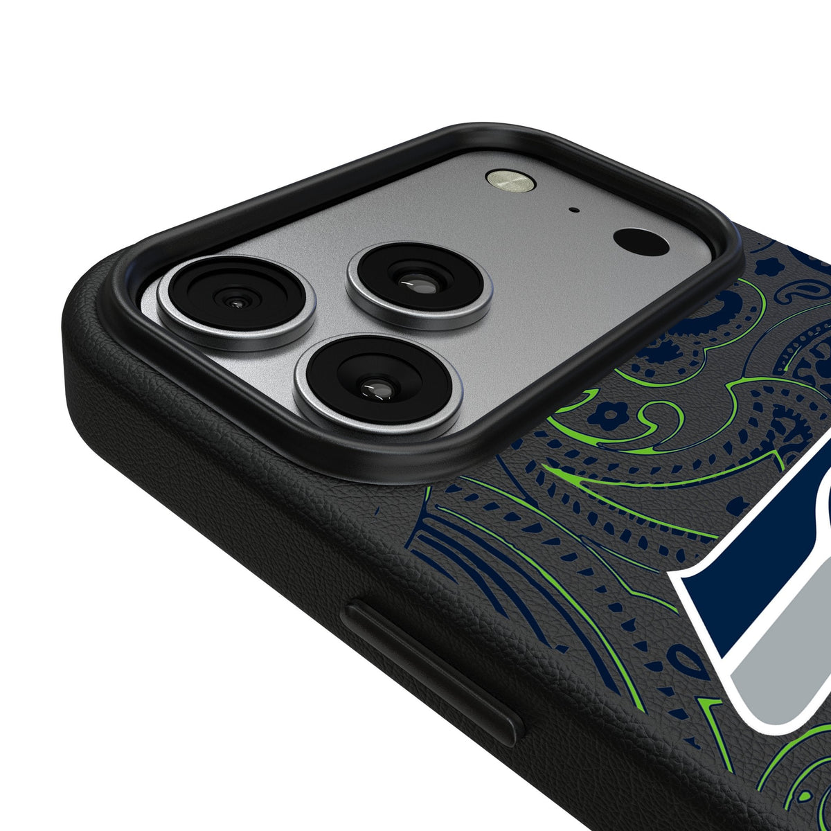 Seattle Seahawks Paisley MagSafe Compatible Phone Case for Apple iPhone 17 Series 3