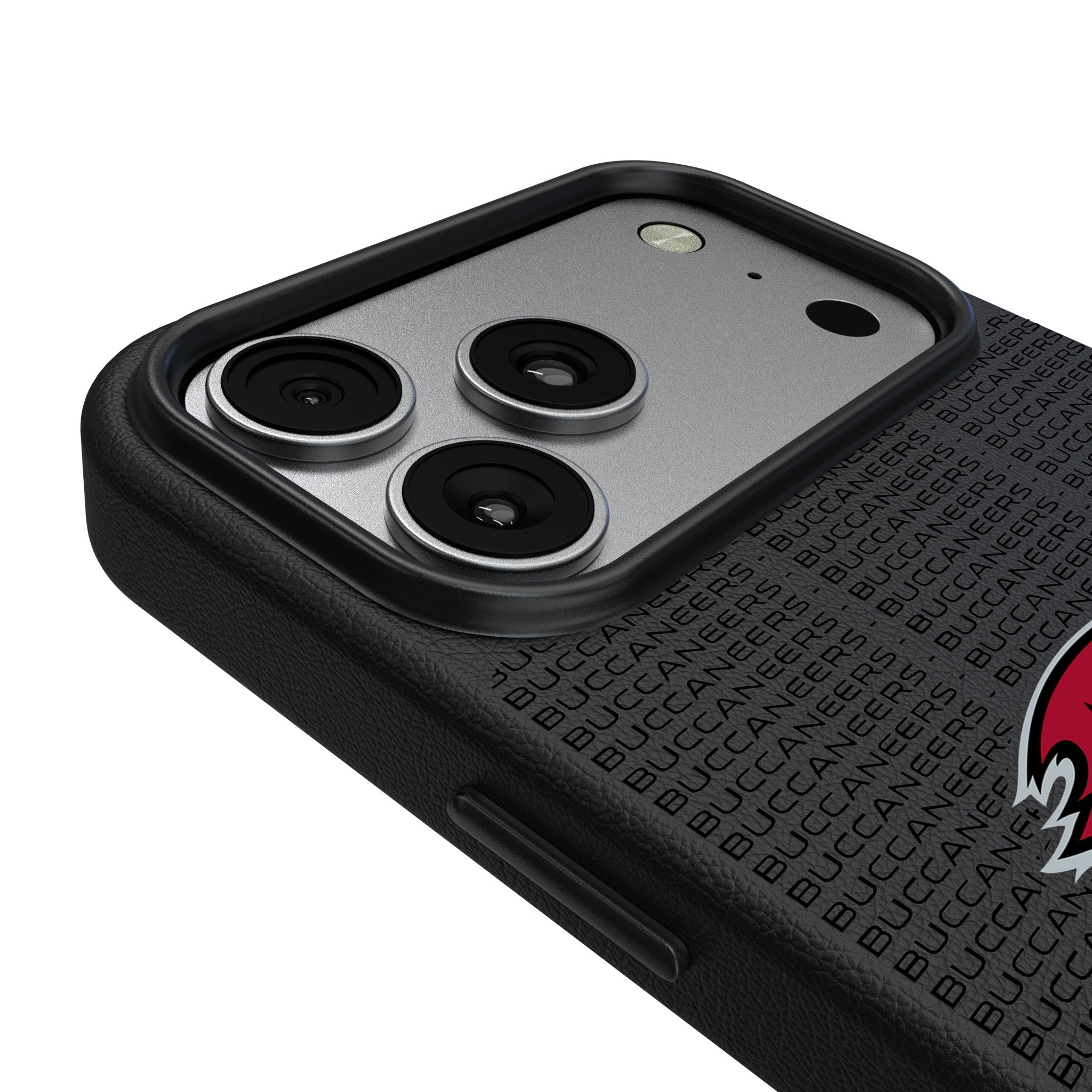 Tampa Bay Buccaneers Text Backdrop MagSafe Compatible Phone Case for Apple iPhone 17 Series 3