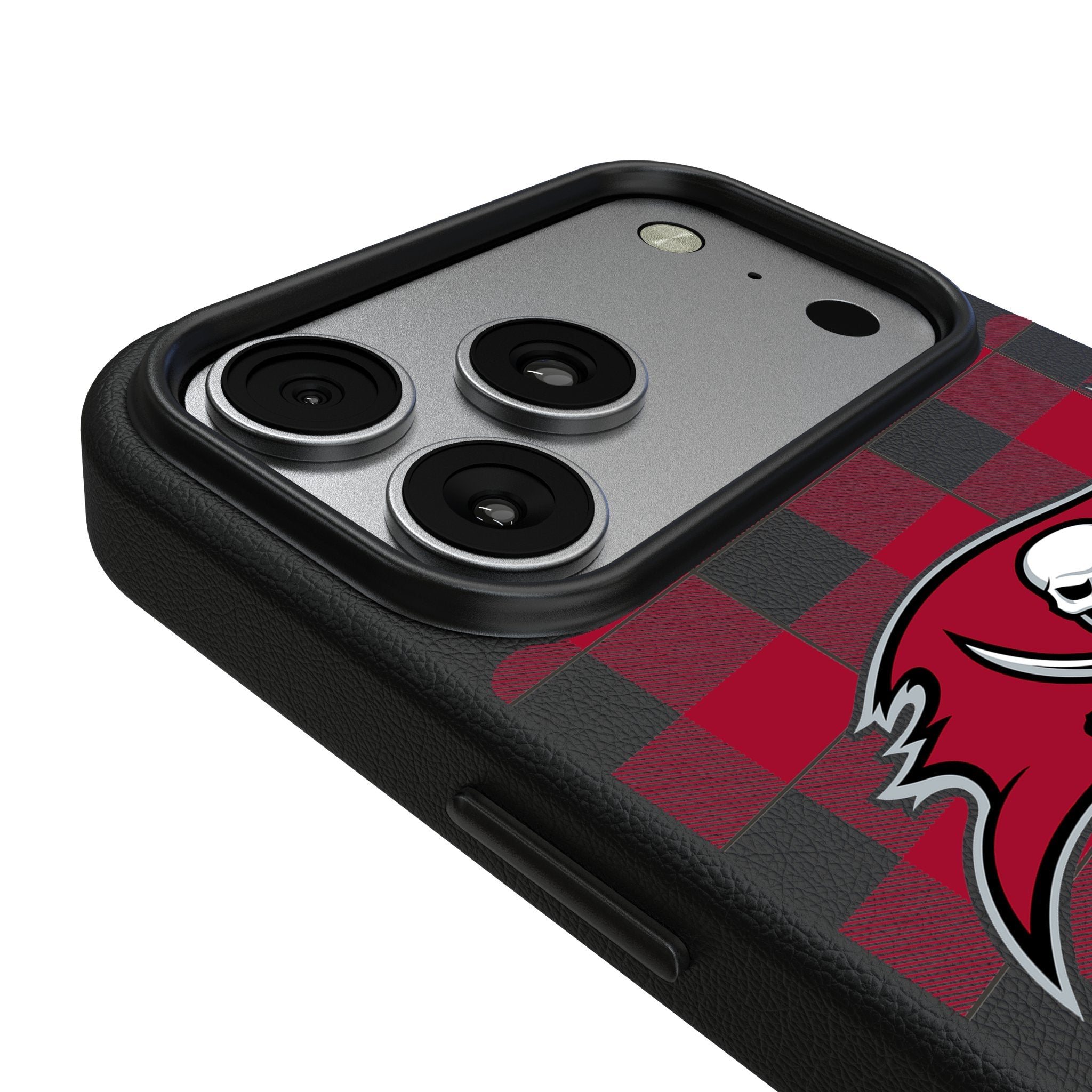 Tampa Bay Buccaneers Plaid MagSafe Compatible Phone Case for Apple iPhone 17 Series 3