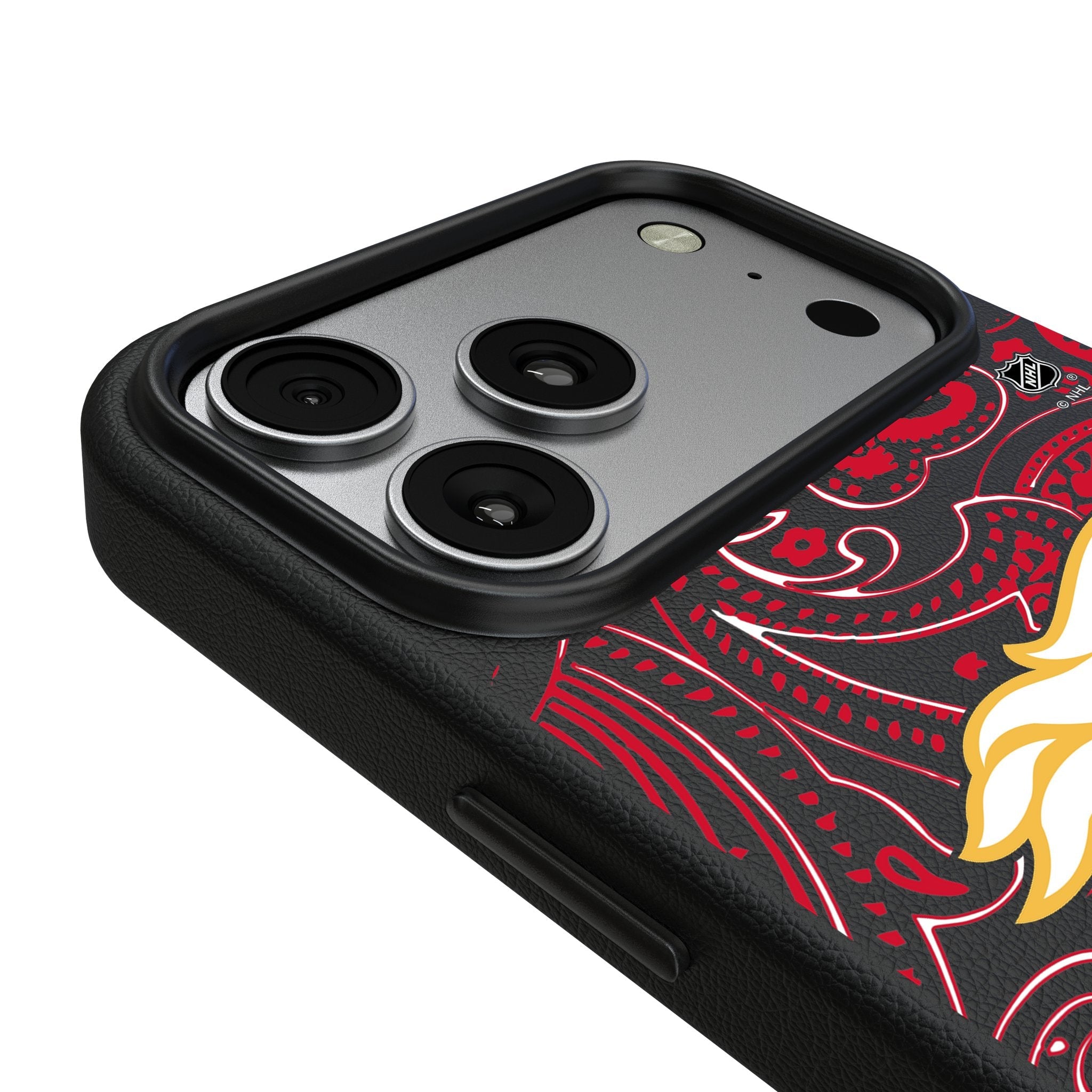 Calgary Flames Paisley MagSafe Compatible Phone Case for Apple iPhone 17 Series 3